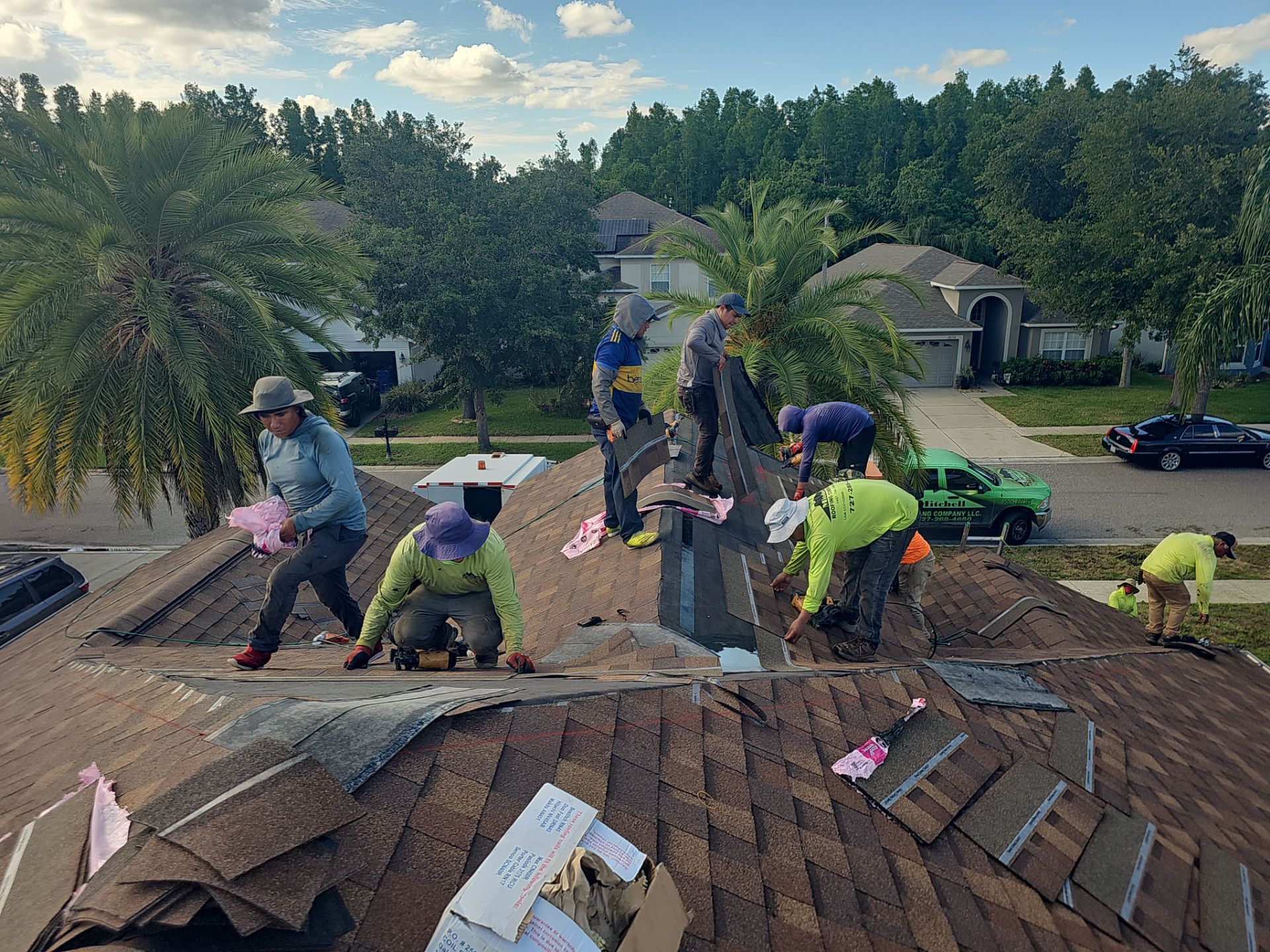 Project in Land O' Lakes 34638 by Mitchell Roofing Company LLC 