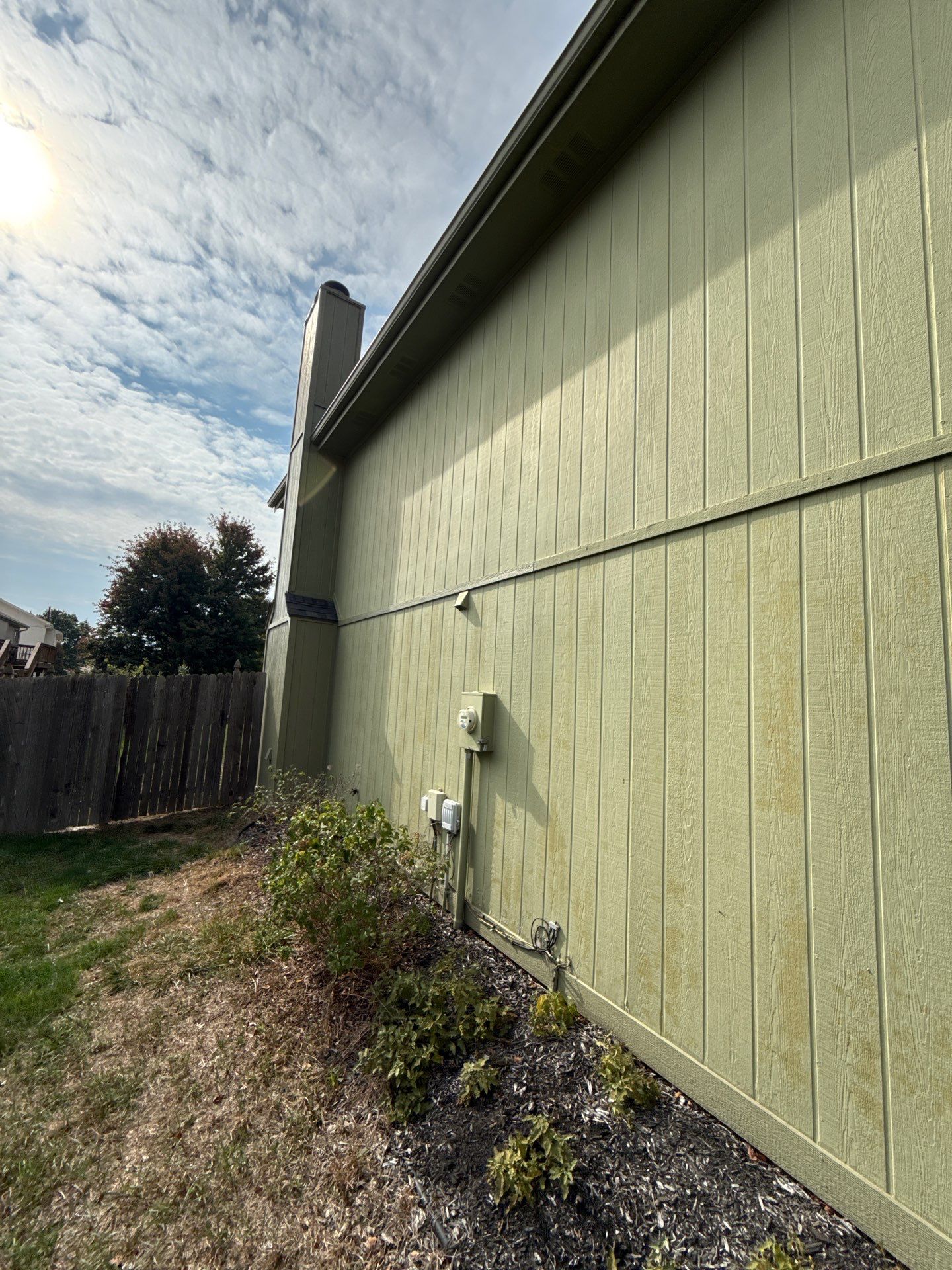 Split Entry in Smokey Ash Craneboard D7 by EEC  Windows, Siding & Roofing 