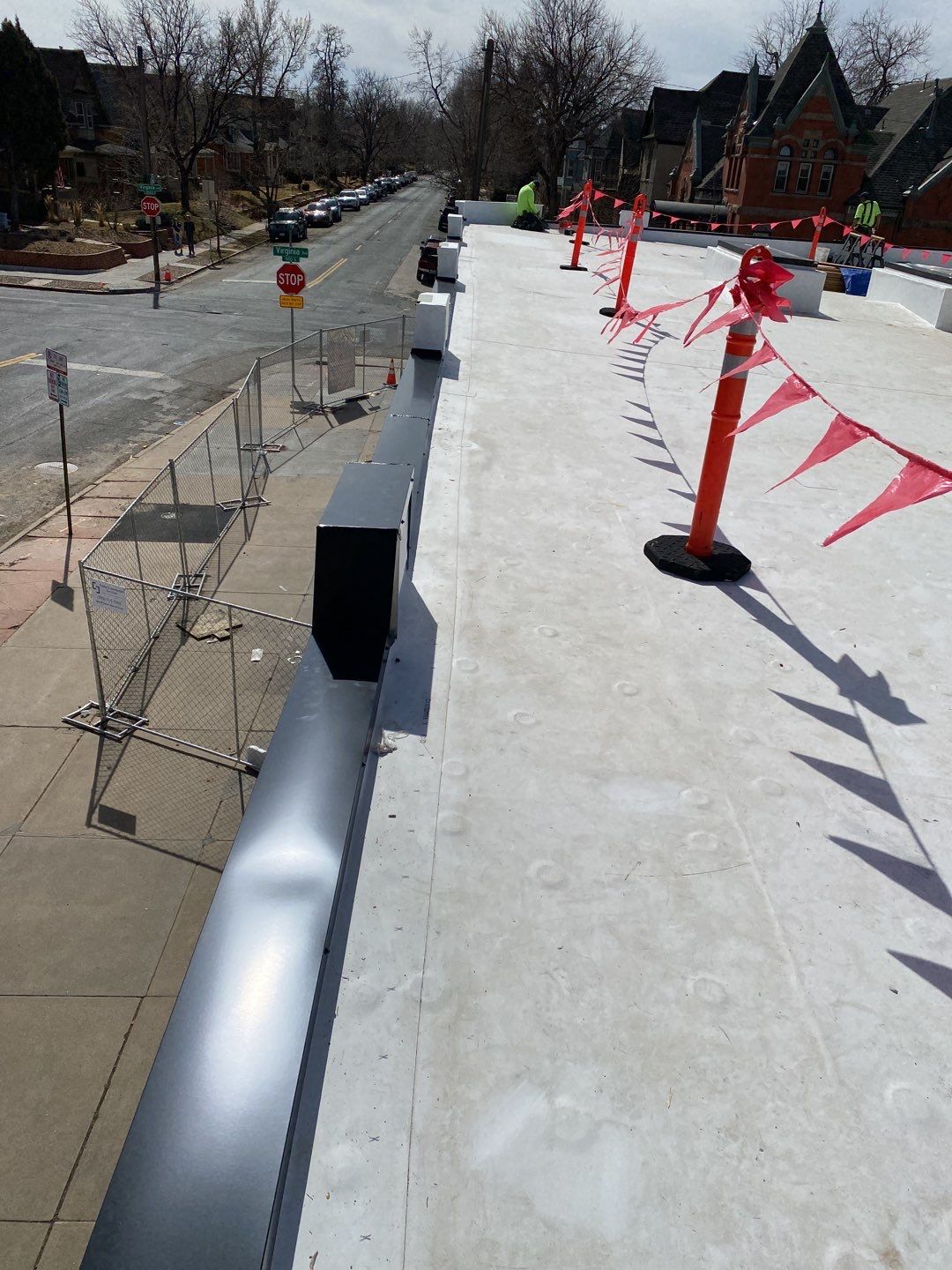  Commercial Roofing Installation using MuleHide .60 TPO - White-- Fully Adhered by A to Z Roofing