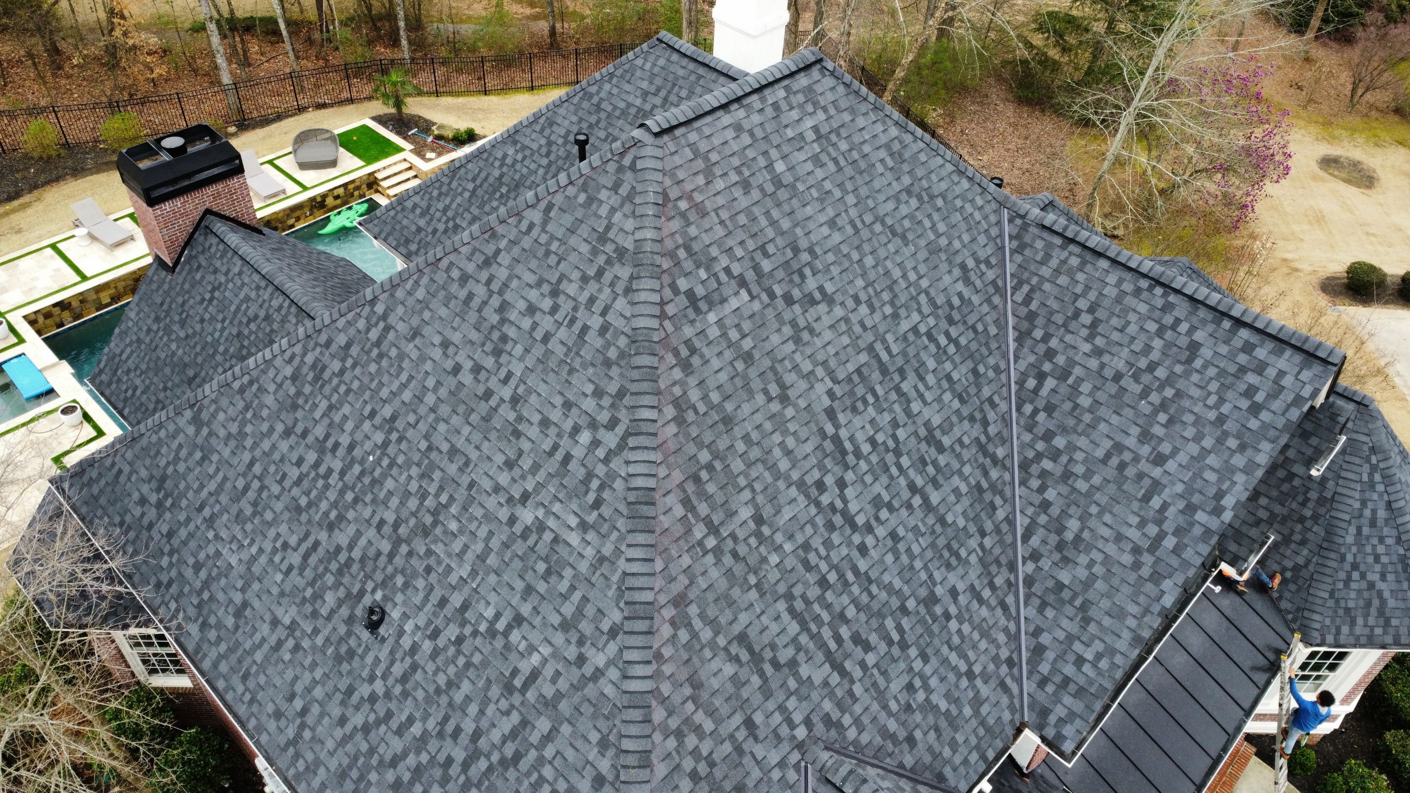 Cumming, GA Roof Replacement, CertainTeed Landmark Pro Moire Black by Reset Roofing