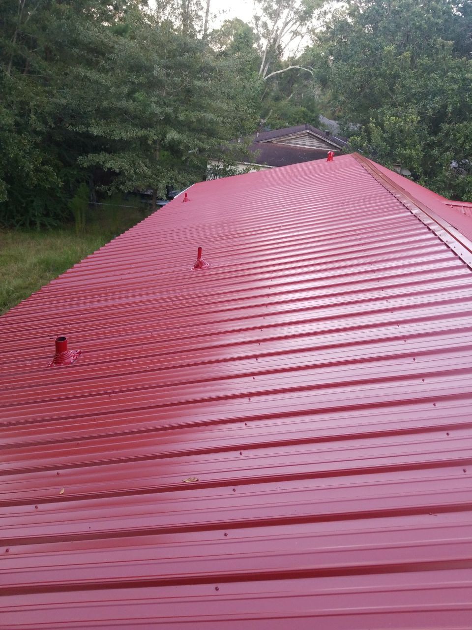 Residential Roofing Installation using Metal roofing by American Roofing & Construction LLC