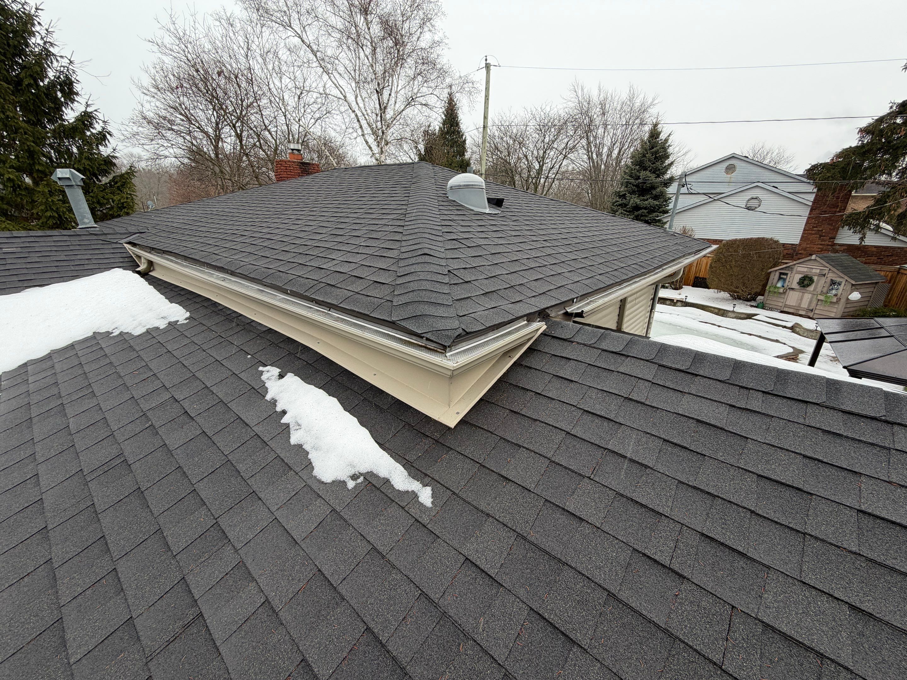 Project in Burlington by The Roofing Crew