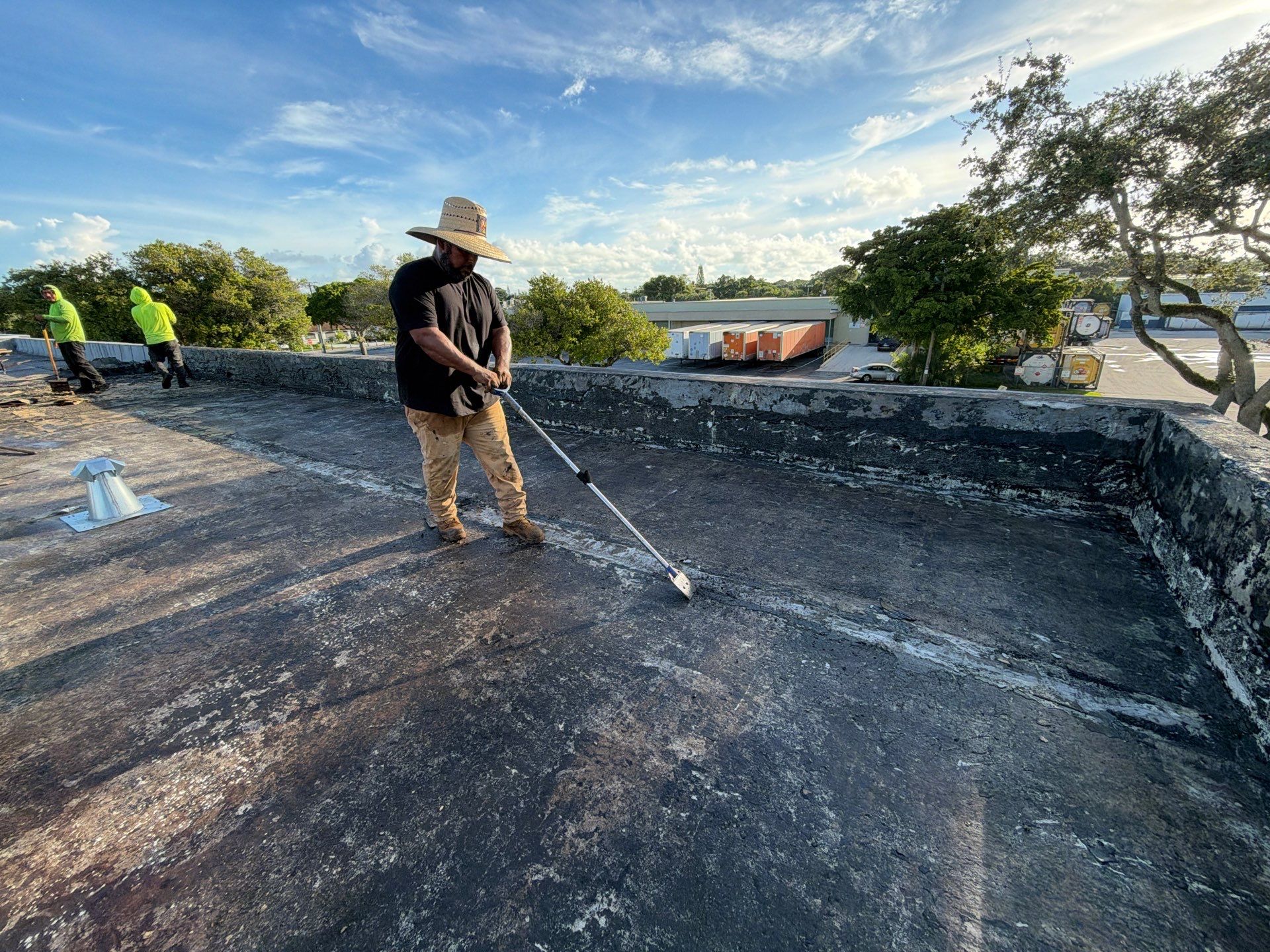 Commercial Roof Restoration and Spray Foam Insulation in Fort Lauderdale by Roof King LLC