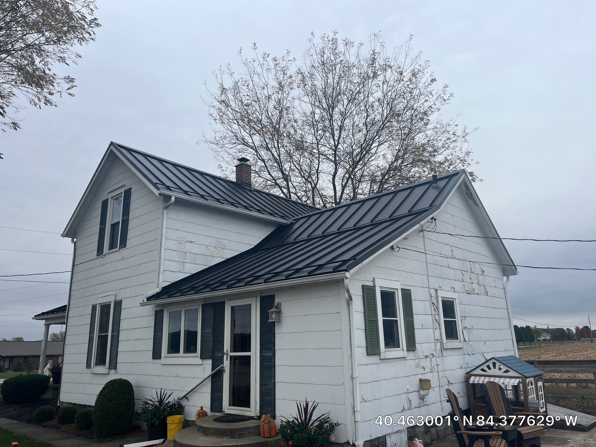 Residential Roofing Installation using Platinum Pro Standing seam  by Nitro Roofing and Construction