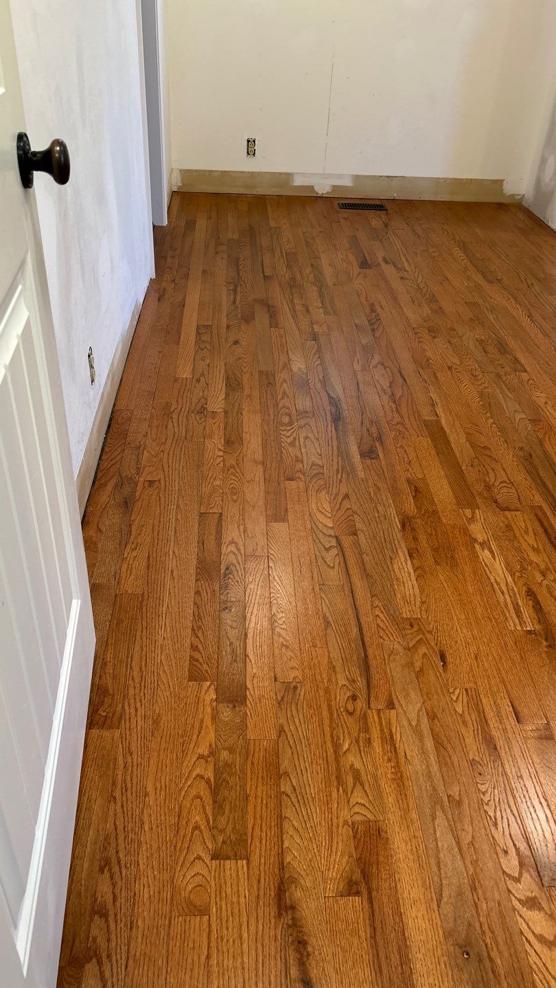 New hardwood flooring for bedroom  by Footprints Floors of Nashville