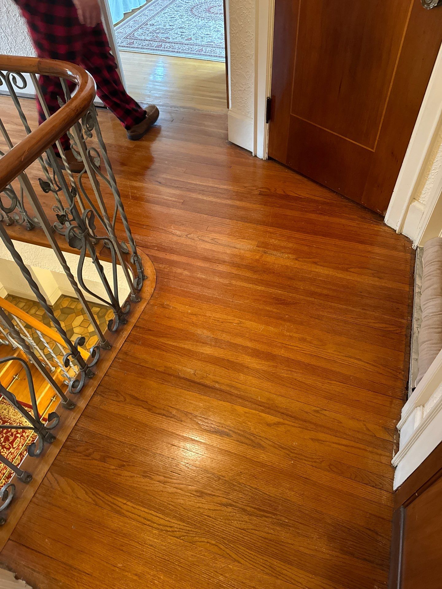Historic Hardwood floor restoration  by Ann Arbor Hardwoods 