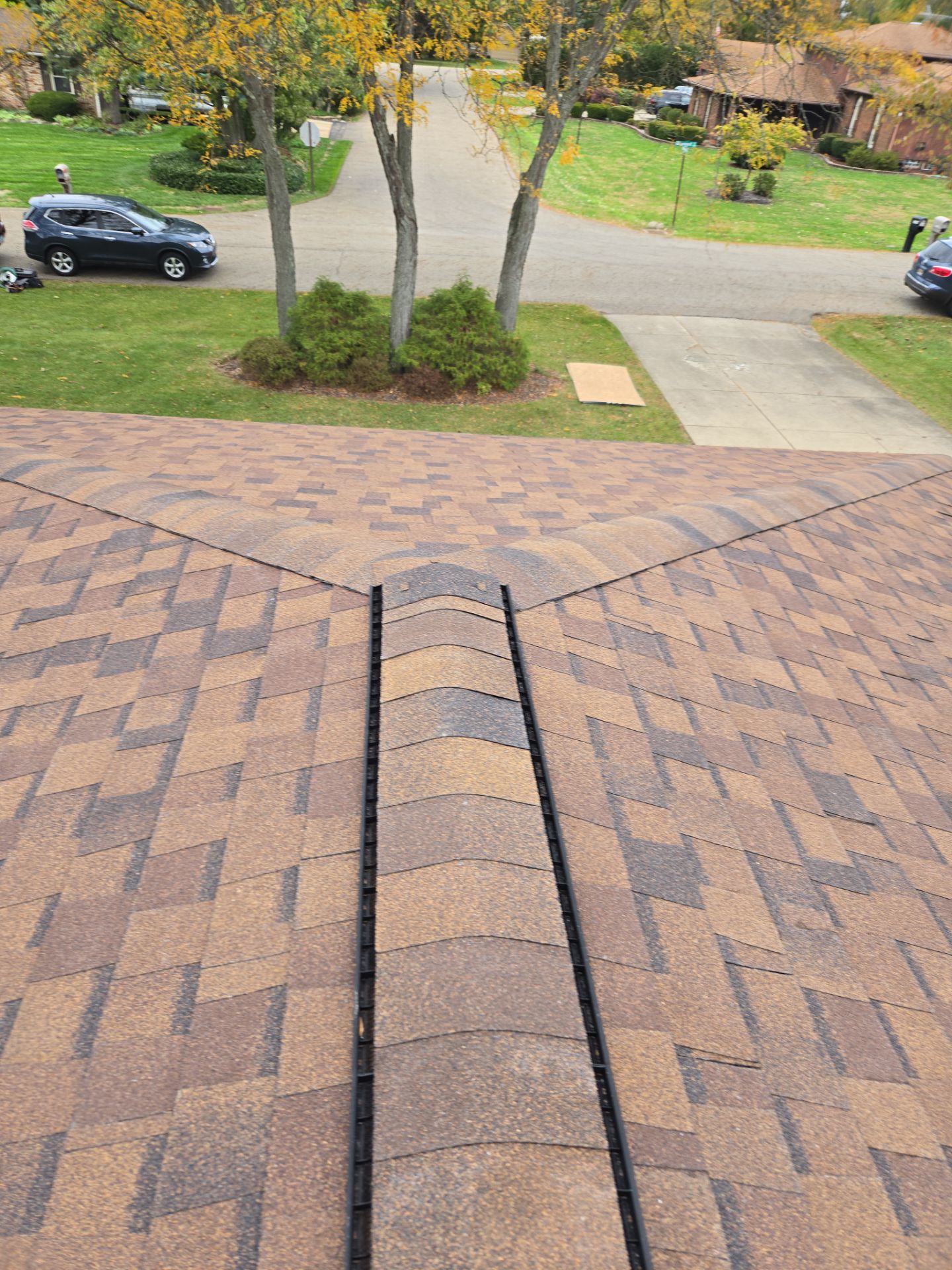 Atlas Pinnacle, Color, Burnt Hickory, Drip Edge, Color, Musket Brown by Eagle Eye Roofing