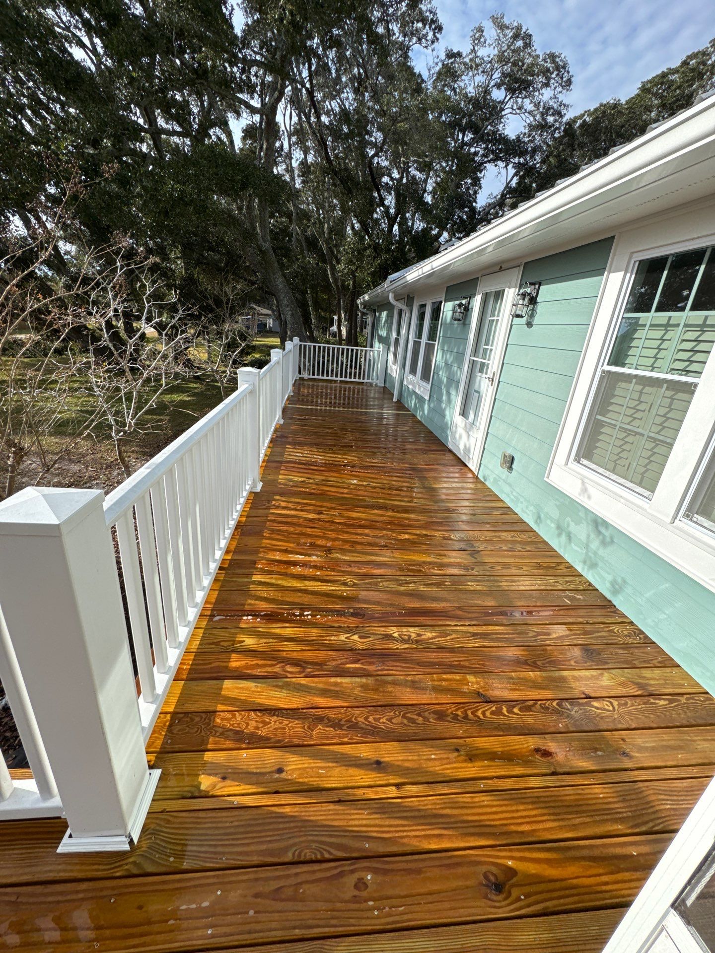 Weathered Deck using Wood Sealant by DuraSeal