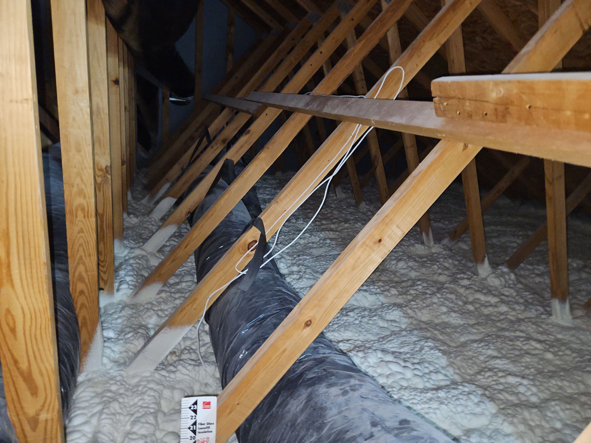 Project in Leesburg, VA by Founders Insulation