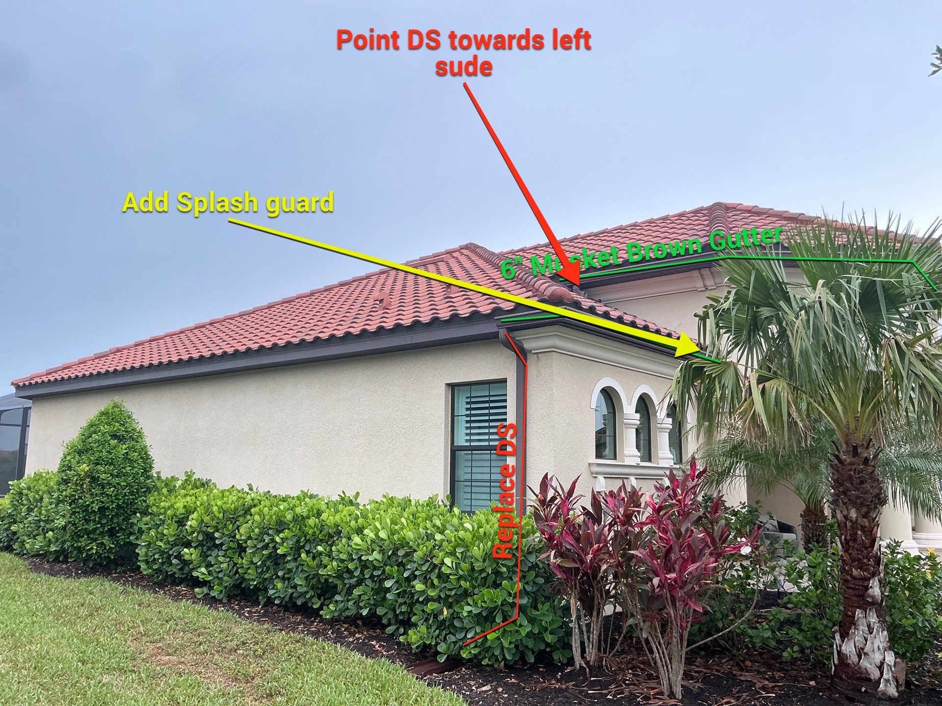 Musket Brown Seamless Gutters using Musket Brown Seamless Gutters in Brudenton by Gutter Professors