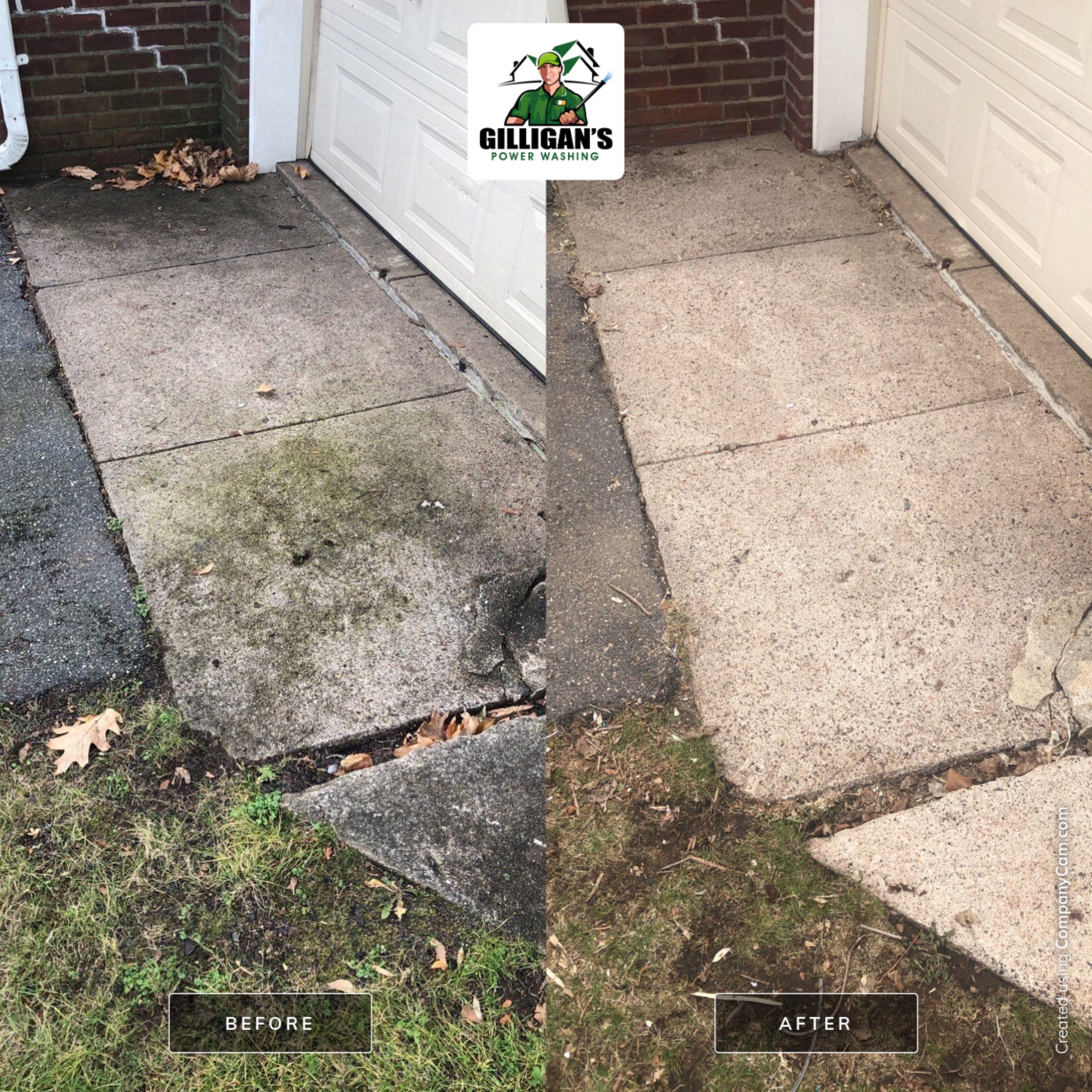Exterior Cleaning using Softwashing by Gilligan’s Power washing