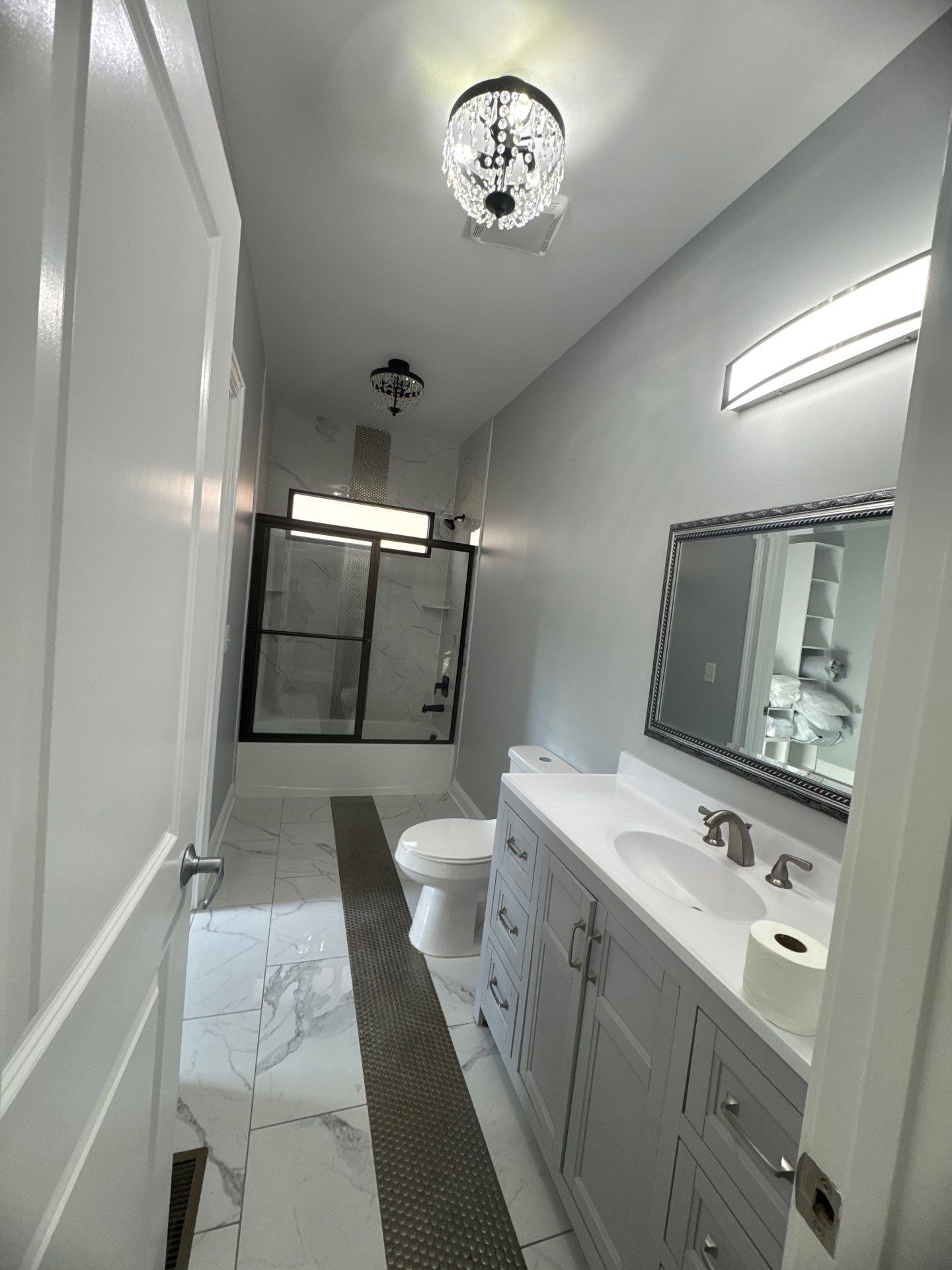 Interior Fresh Coat of paint & Deck stain by GonzalezPainters & Contractors Inc