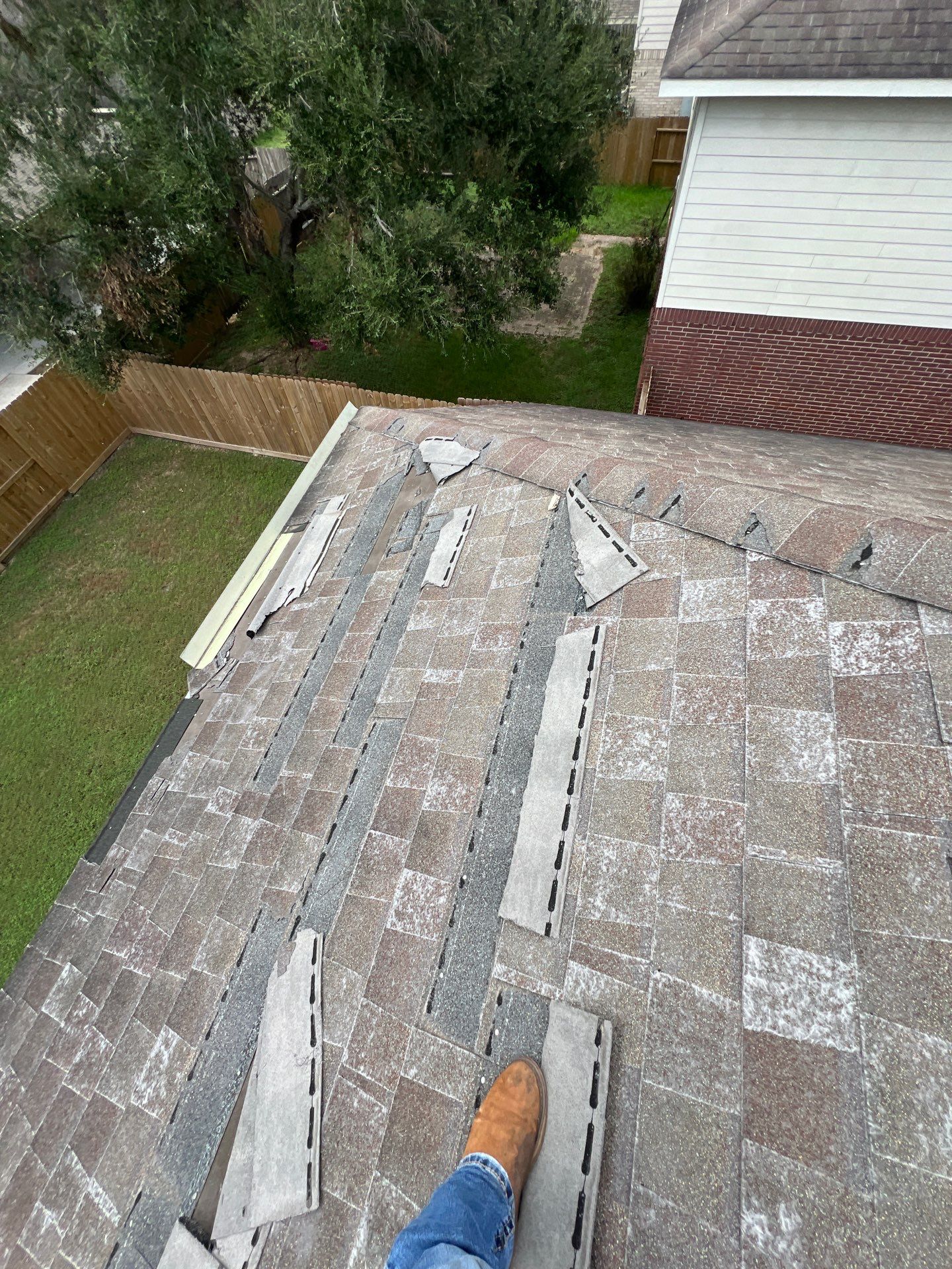 Residential Roofing Repair using Owen's Corning Duration (Lifetime) Shingles by Roof Repair Company