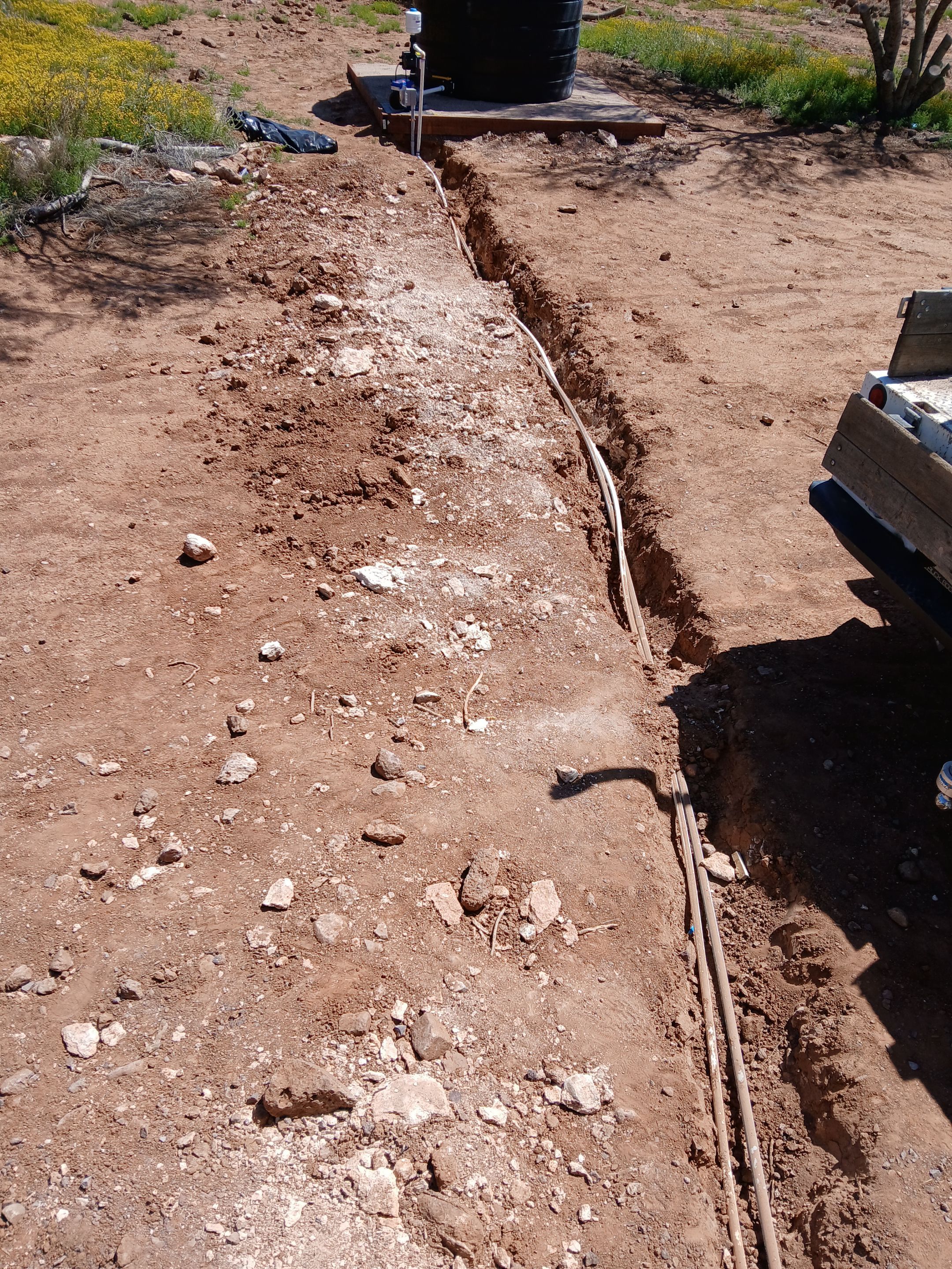 Project in New River by Mobile Home Installations