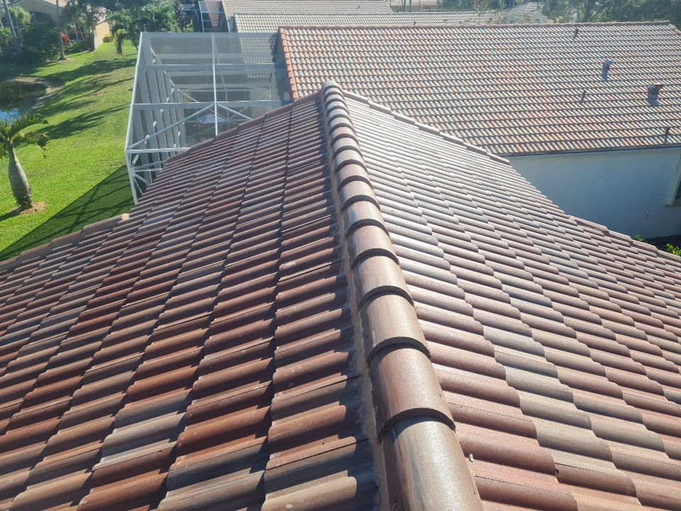Residential Roofing Installation using Eagle Roofing Tile by BLUES BROTHERS ROOFING