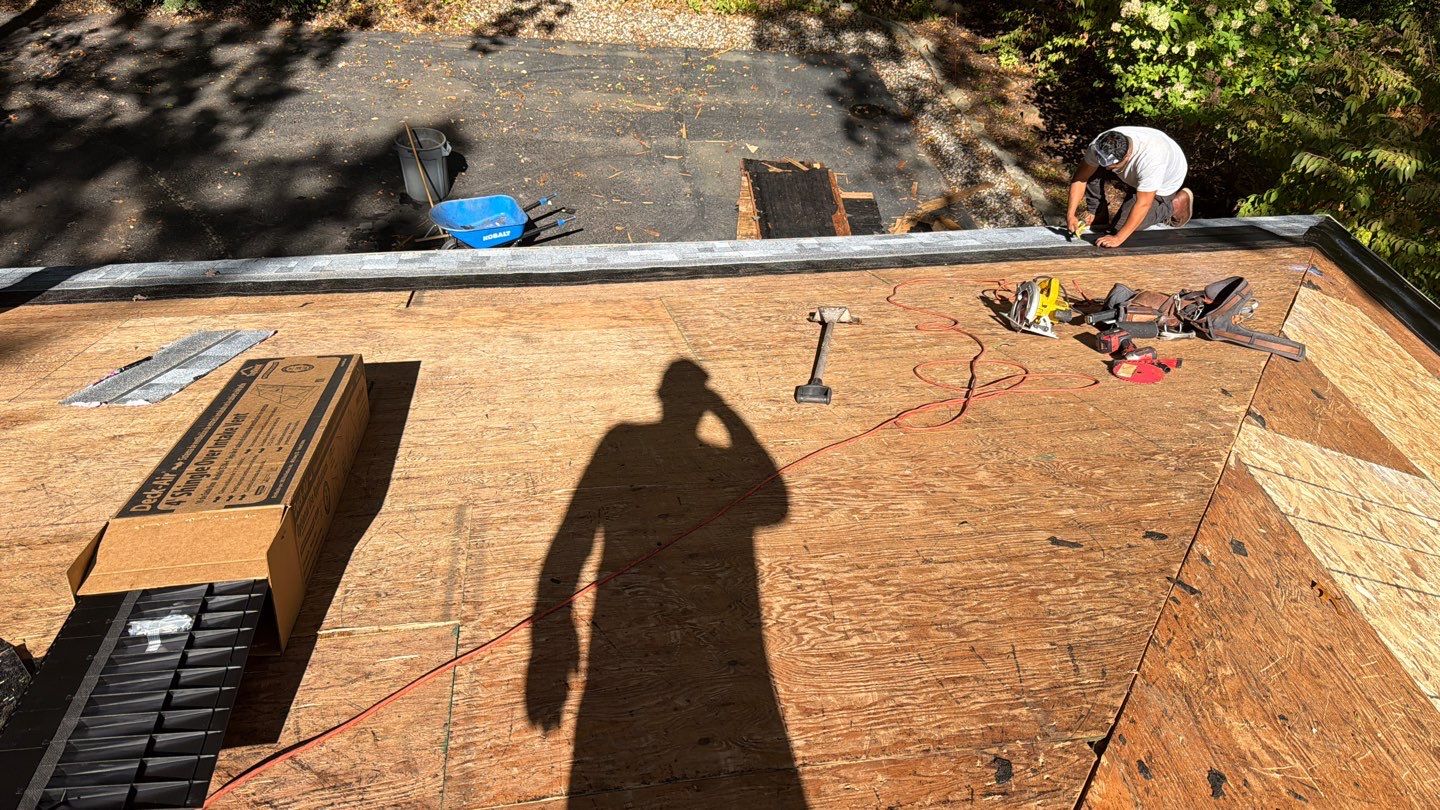 Roof Replacement using Owens Corning Slatestone Gray by 180 Contractors