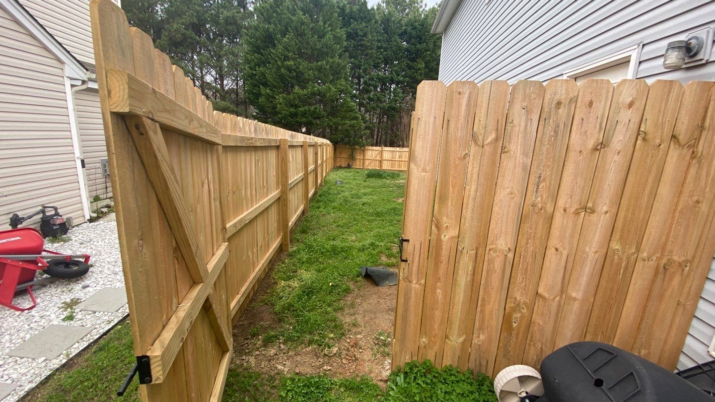 Fence using Wood Sealant by DuraSeal