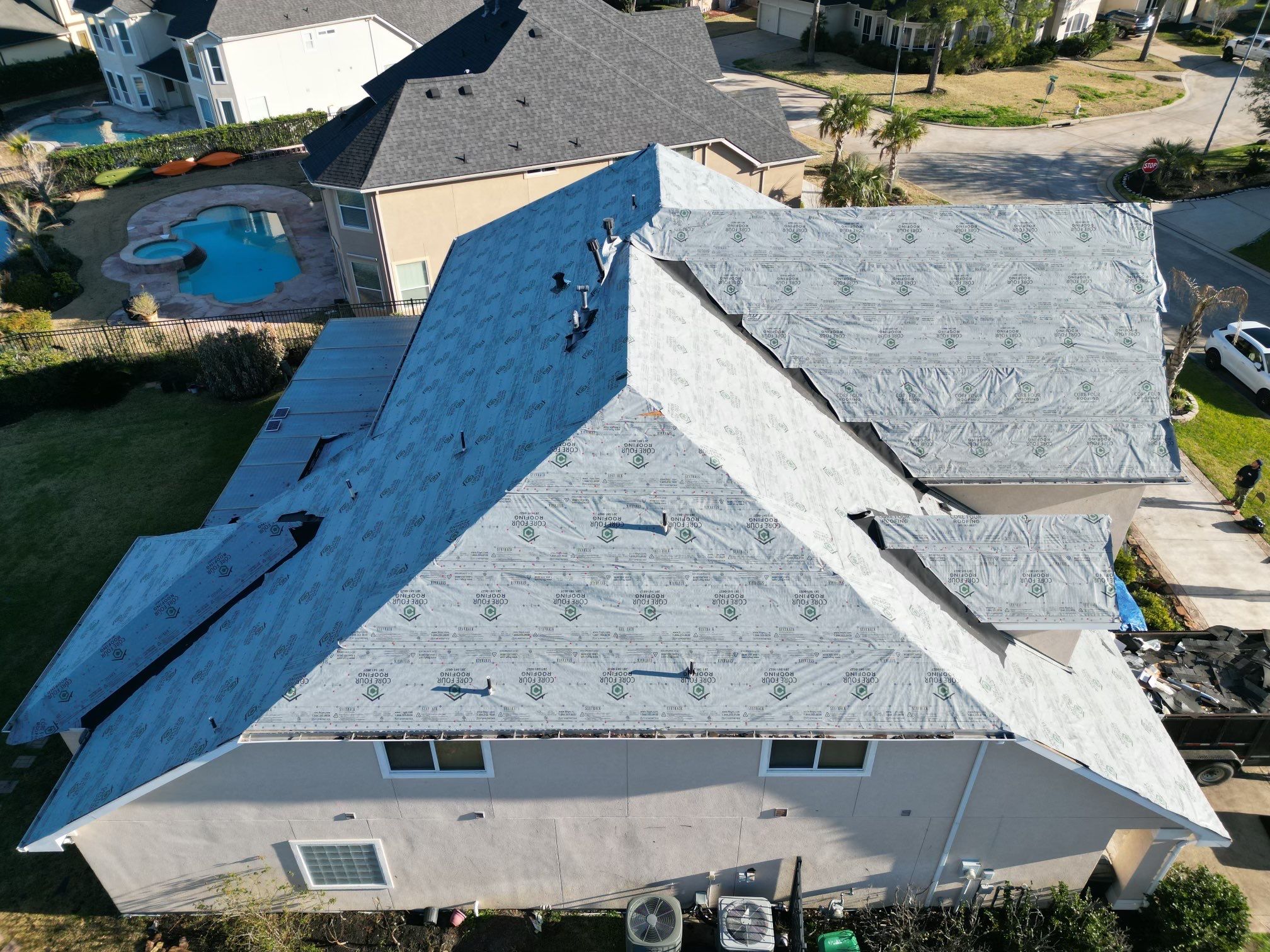 Stunning transformation using DECRA Villa Tile!  by Core Four Roofing