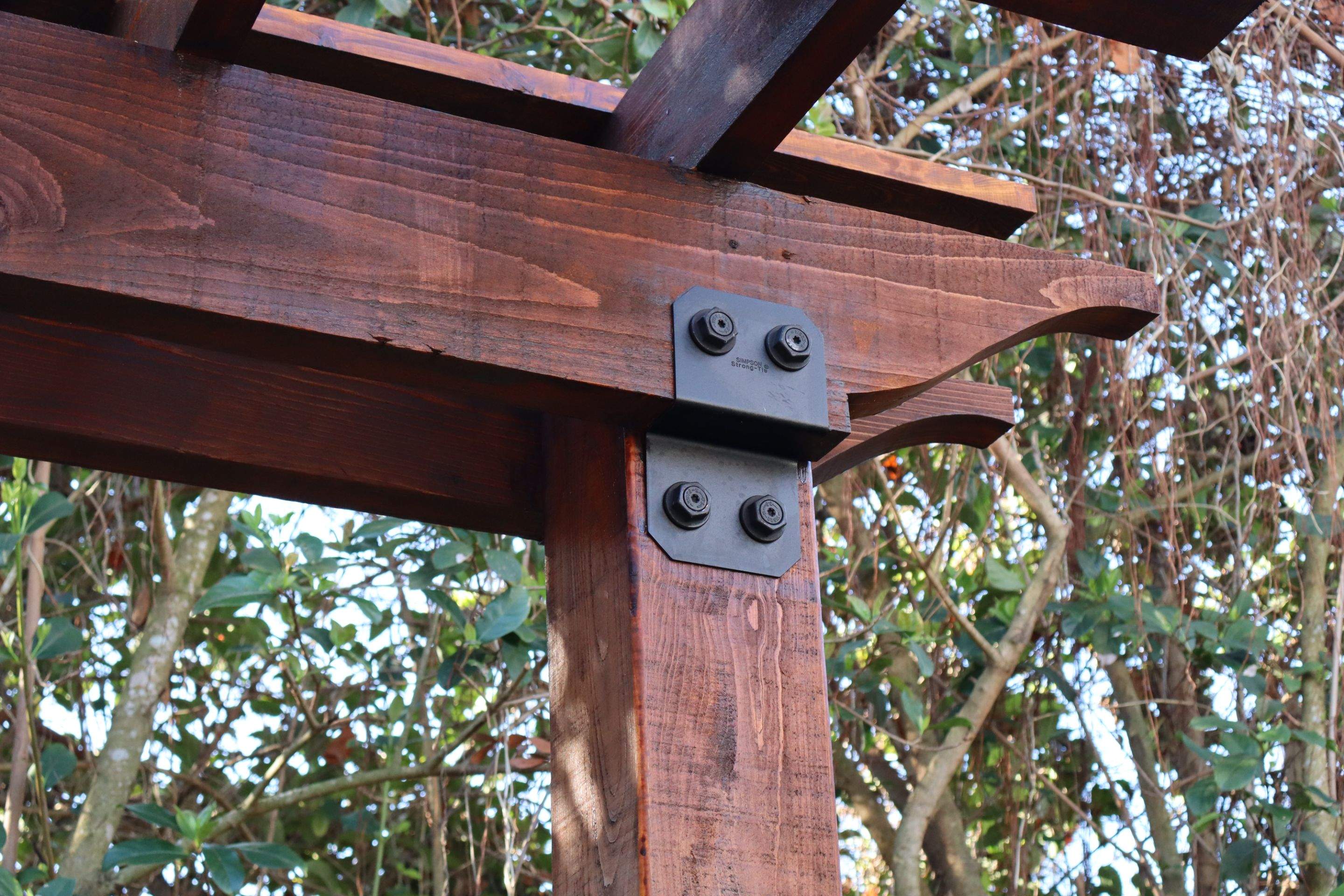 Attach Cypress pergola by Orlando pergolas