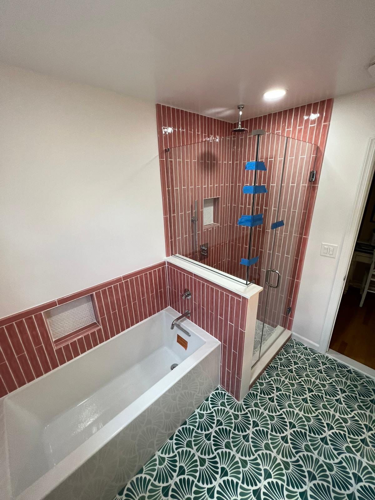 Bathroom Remodel using Tile by Home Concepts Construction