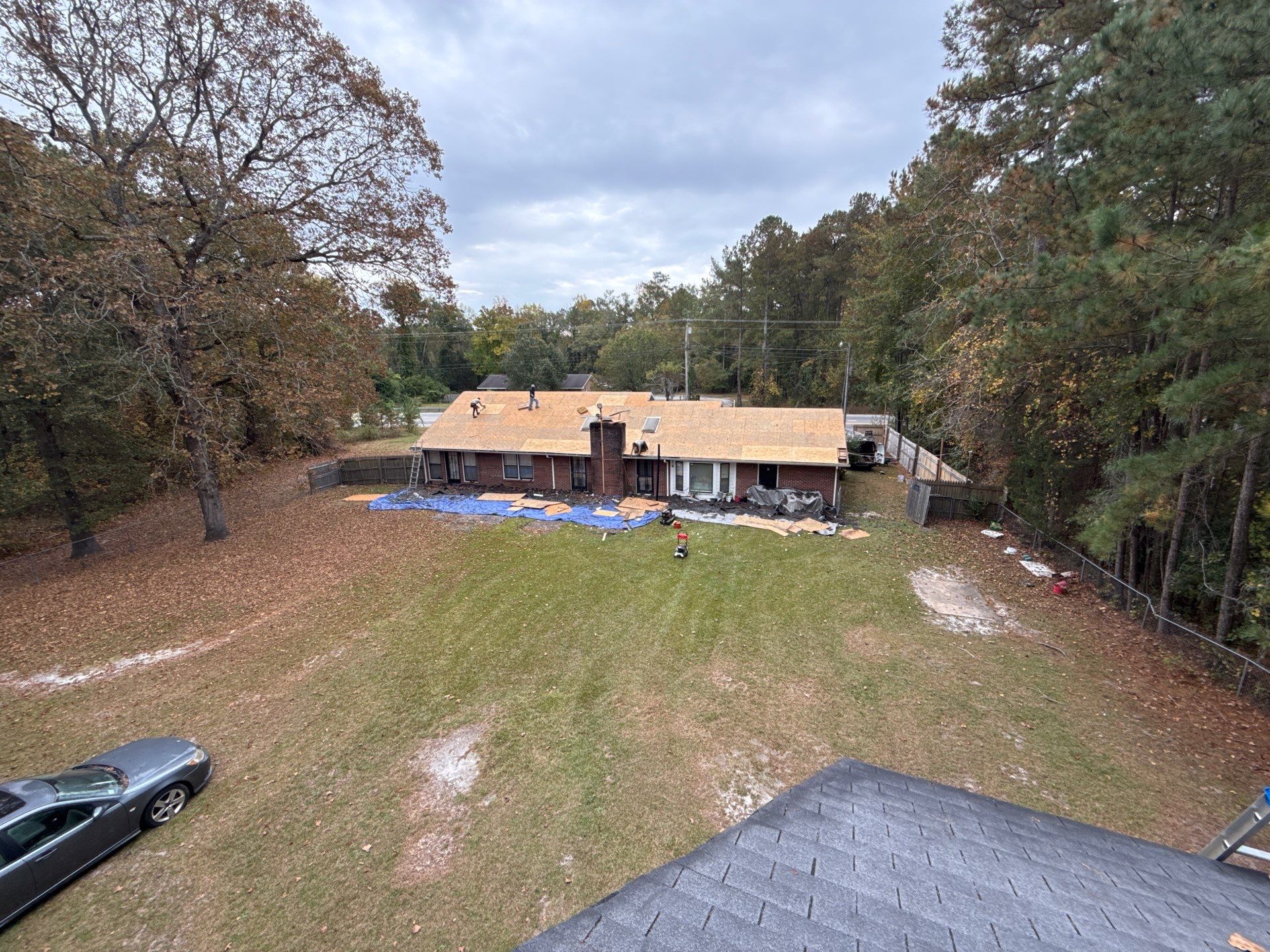 Residential Roofing Installation with Repairs  by Karcher Roofing & Construction