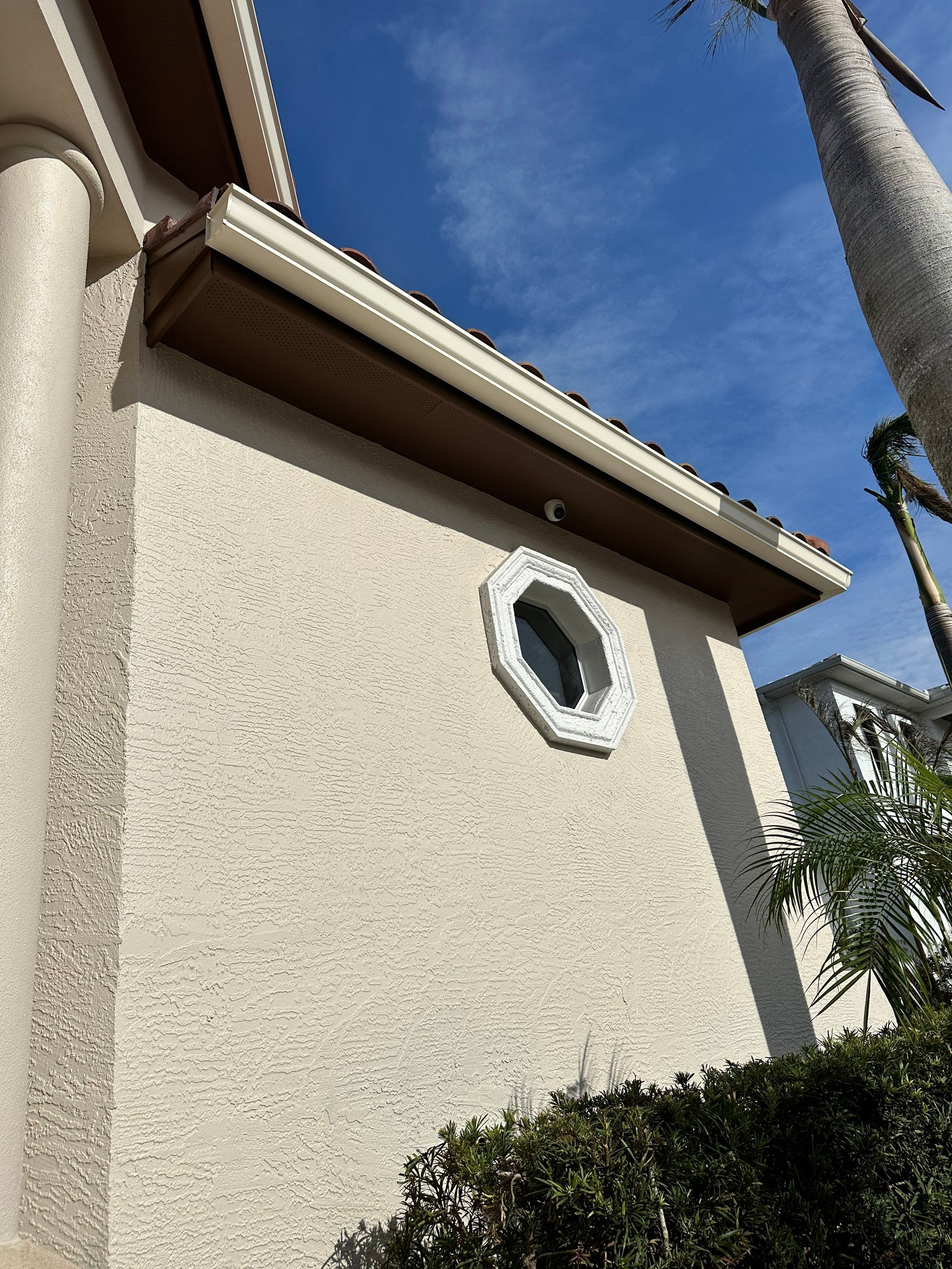 Cameo Finish Gutters for Luxury Homes  by Gutter Professors