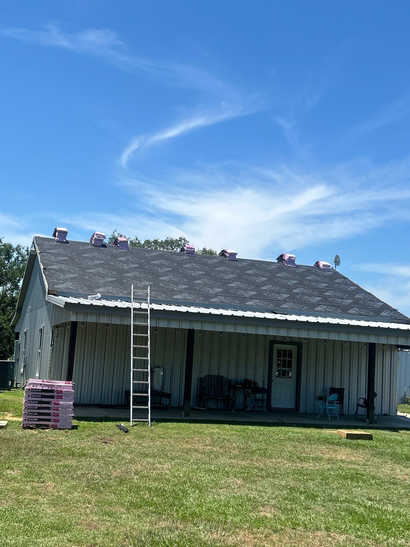 Residential Roofing Installation using Metal by Roof Repair Company