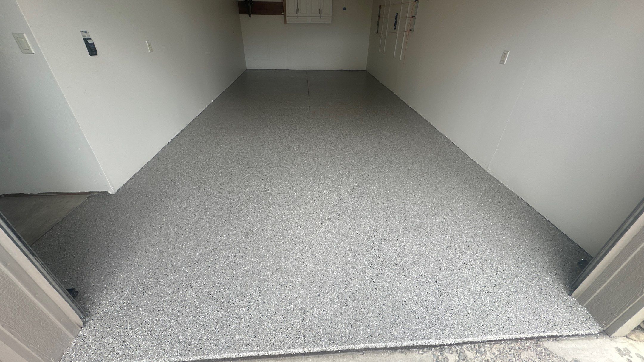 Garage Remodel using Shale Hybrid by Croc Coatings, LLC