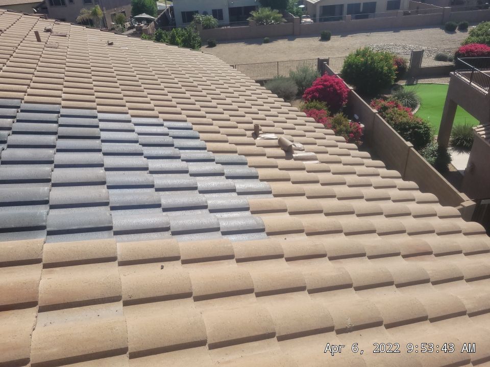 Sandstone Beige Concrete Tile by Reimagine Roofing