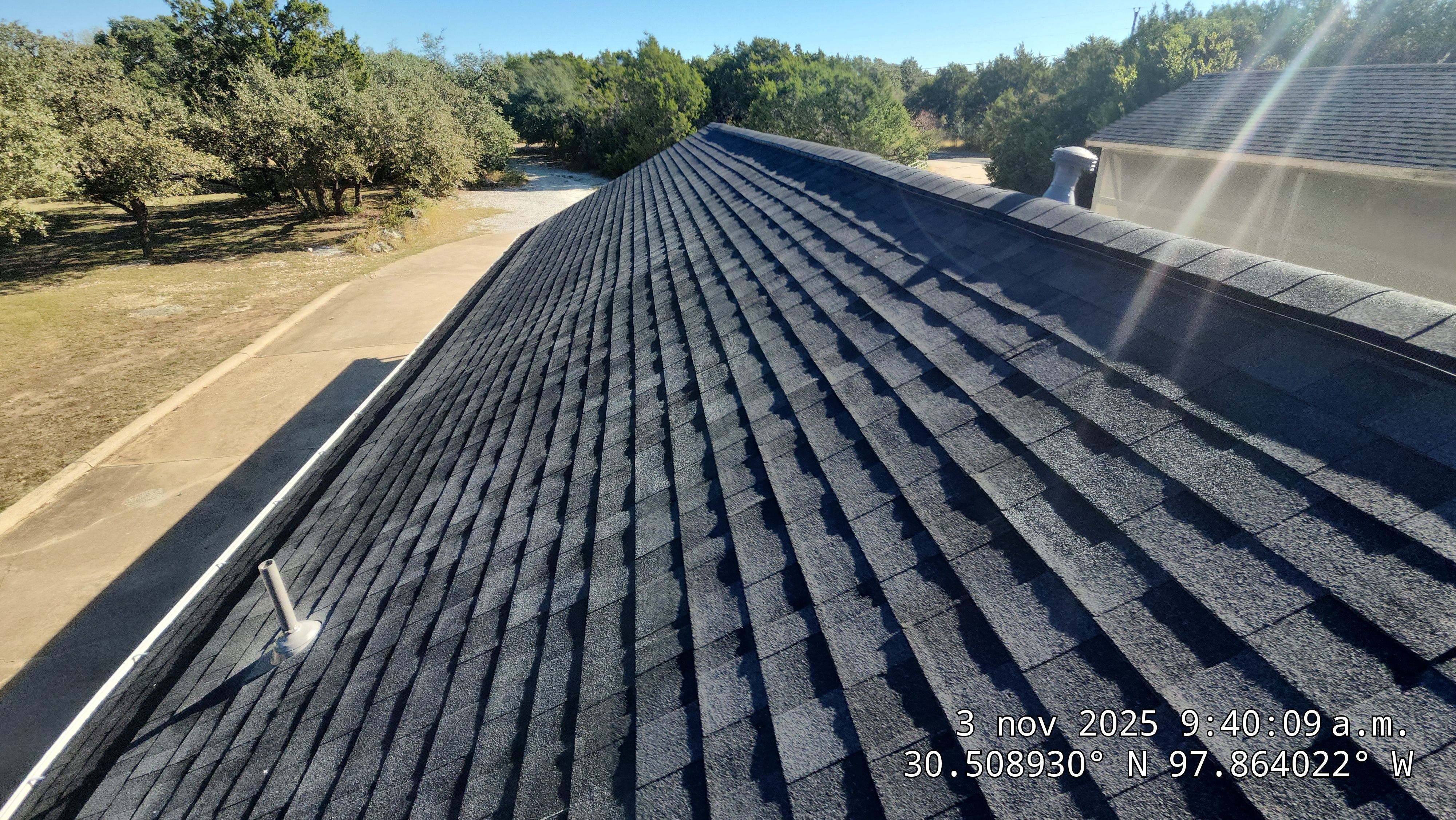 Residential Roofing Replacement and Exterior Restoration in Leander, Texas by Caliber Restoration LLC