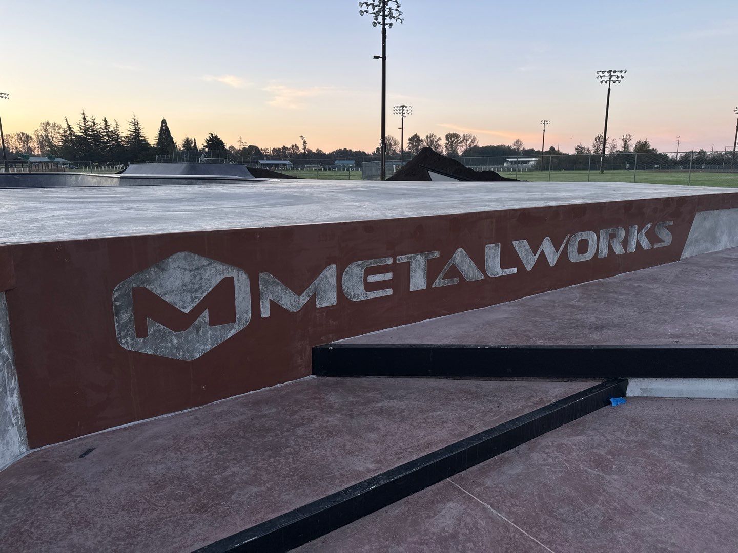 Metalworks Skatepark Construction 