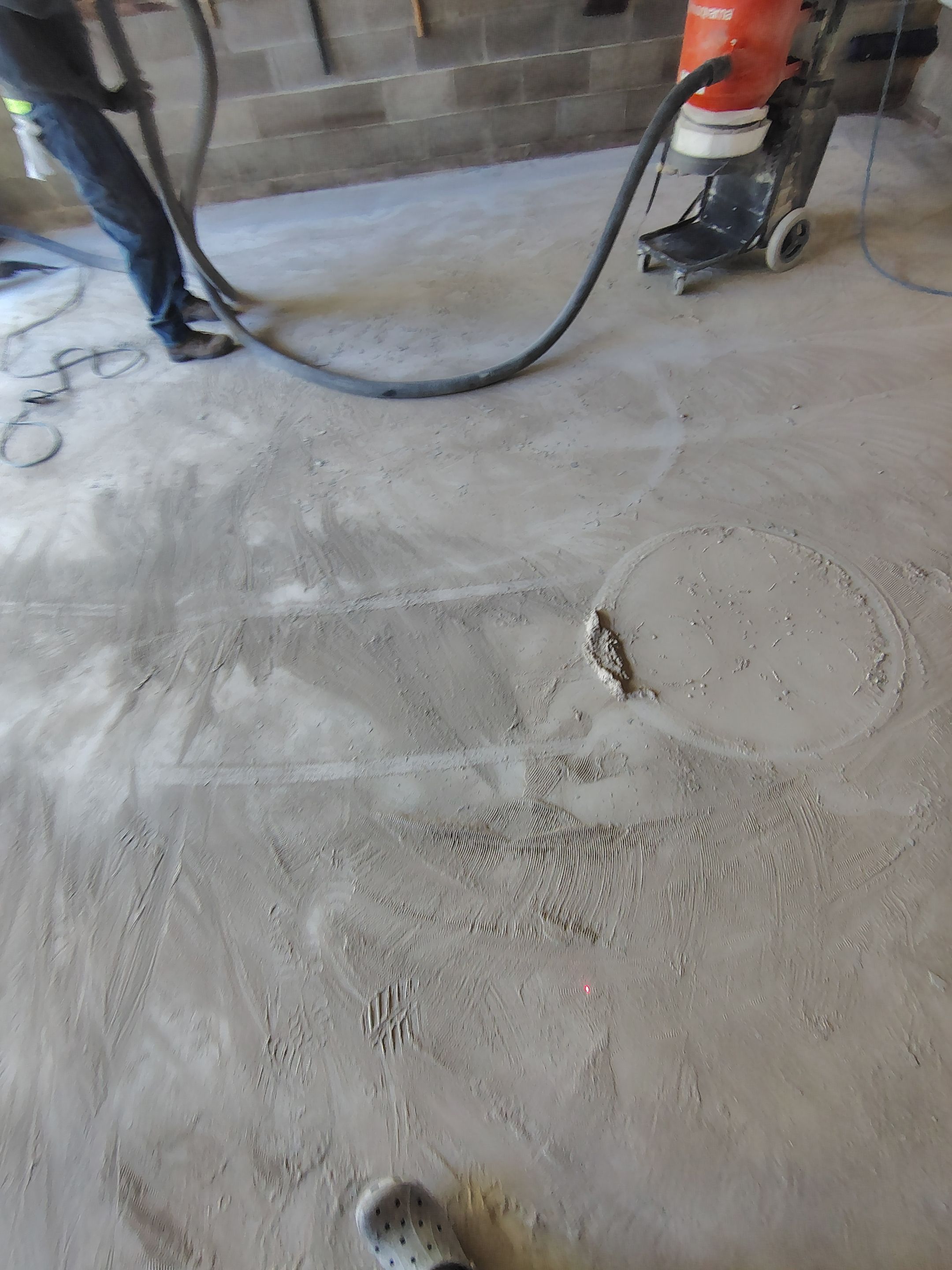 Nightfall Decorative Chip Garage Floor Coating in Luverne, Minnesota by Select Painting, Coatings & Garage Cabinets