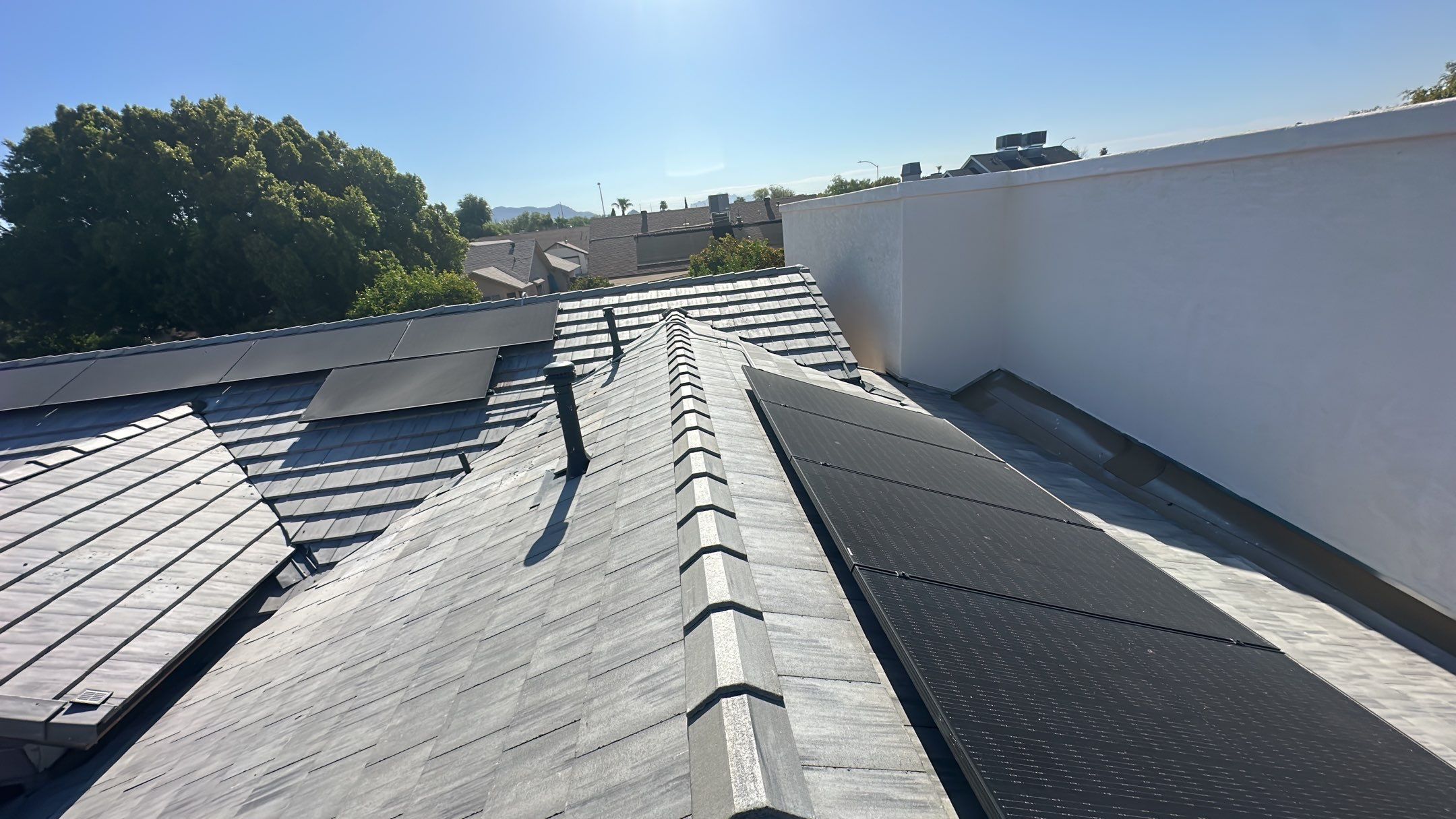 Sterling Gray Concrete Tile by Reimagine Roofing