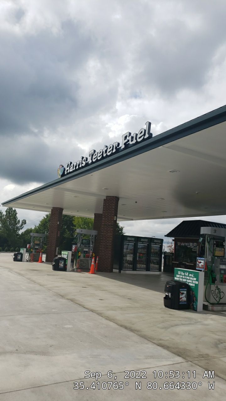 Harris Teeter Fuel Station Project Concord NC - (Commercial) by Carolina-Metro Landscape, Inc