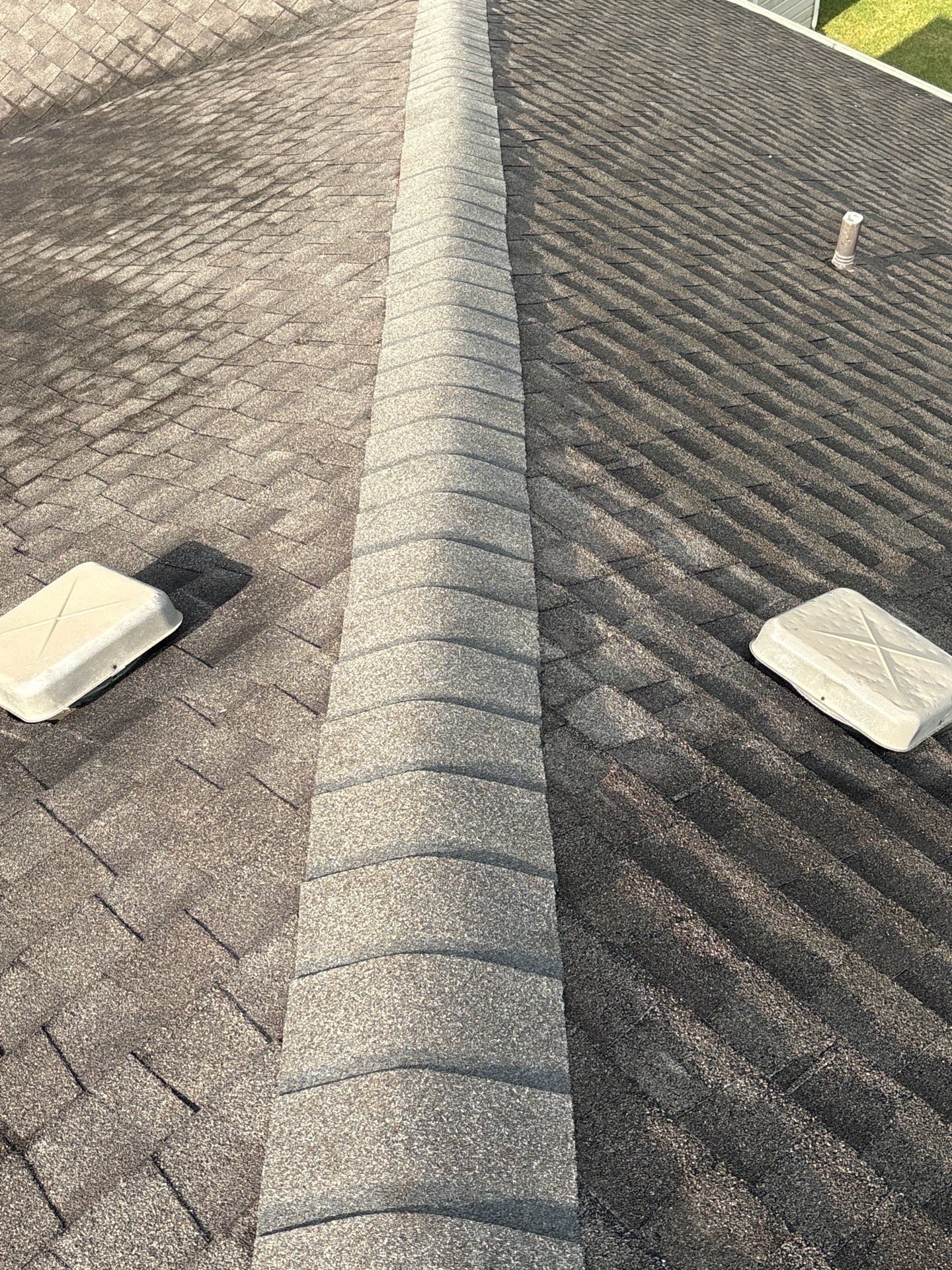 Hail Damage using Owen's Corning Duration (Lifetime) Shingles by Roof Repair Company
