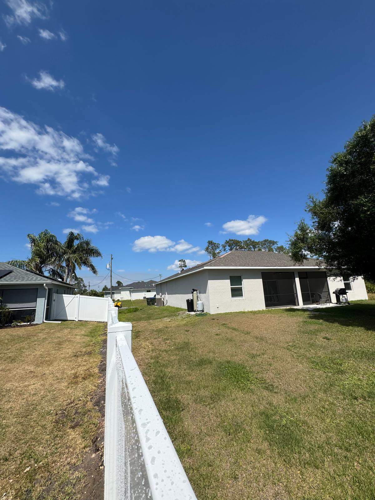 Vinyl Fence in North Port  by True Fence LLC
