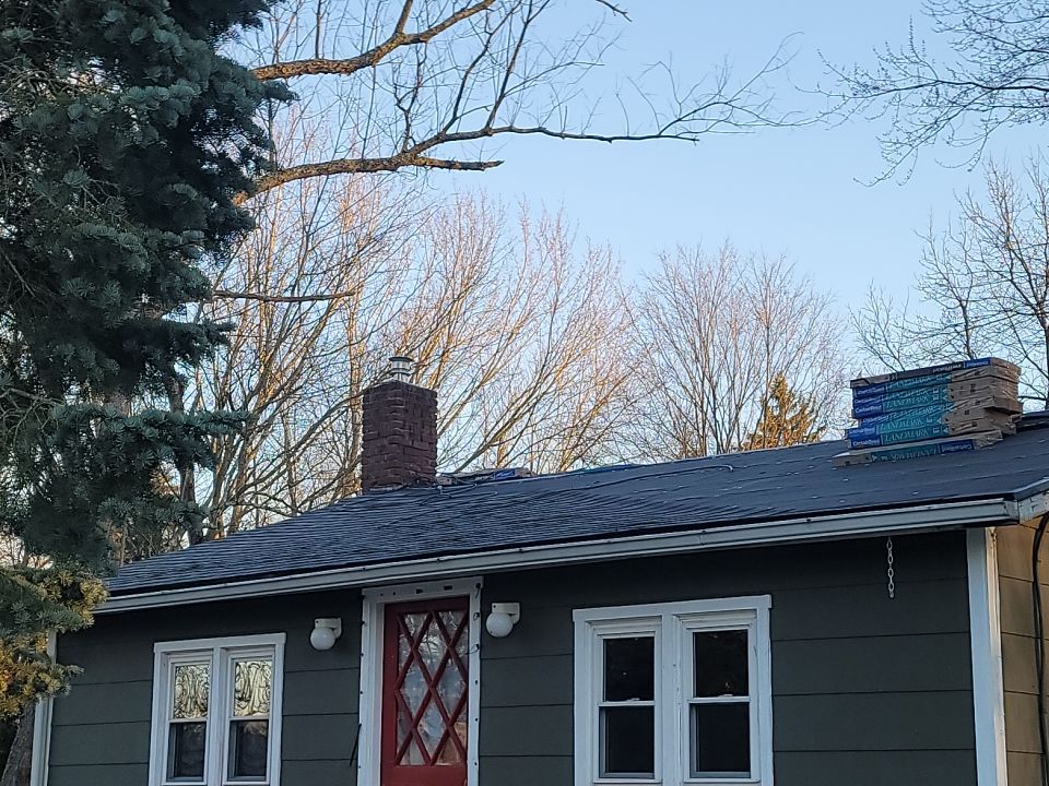 CT LANDMARK 30 LIFETIME METRIC PEWTER , DRIP EDGE BLACK  by Eagle Eye Roofing