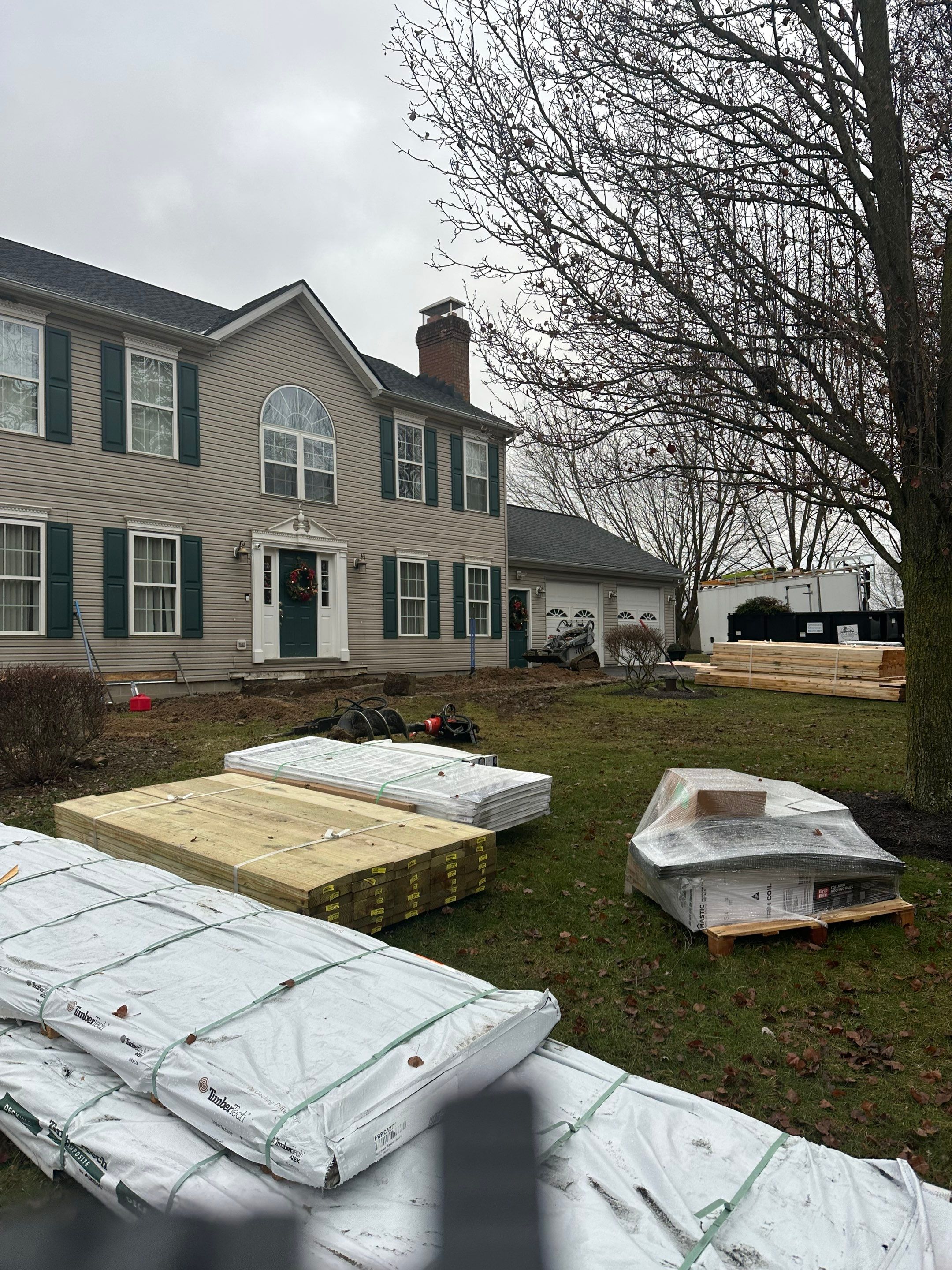 Porch by Cousins Roofing Siding & Decks