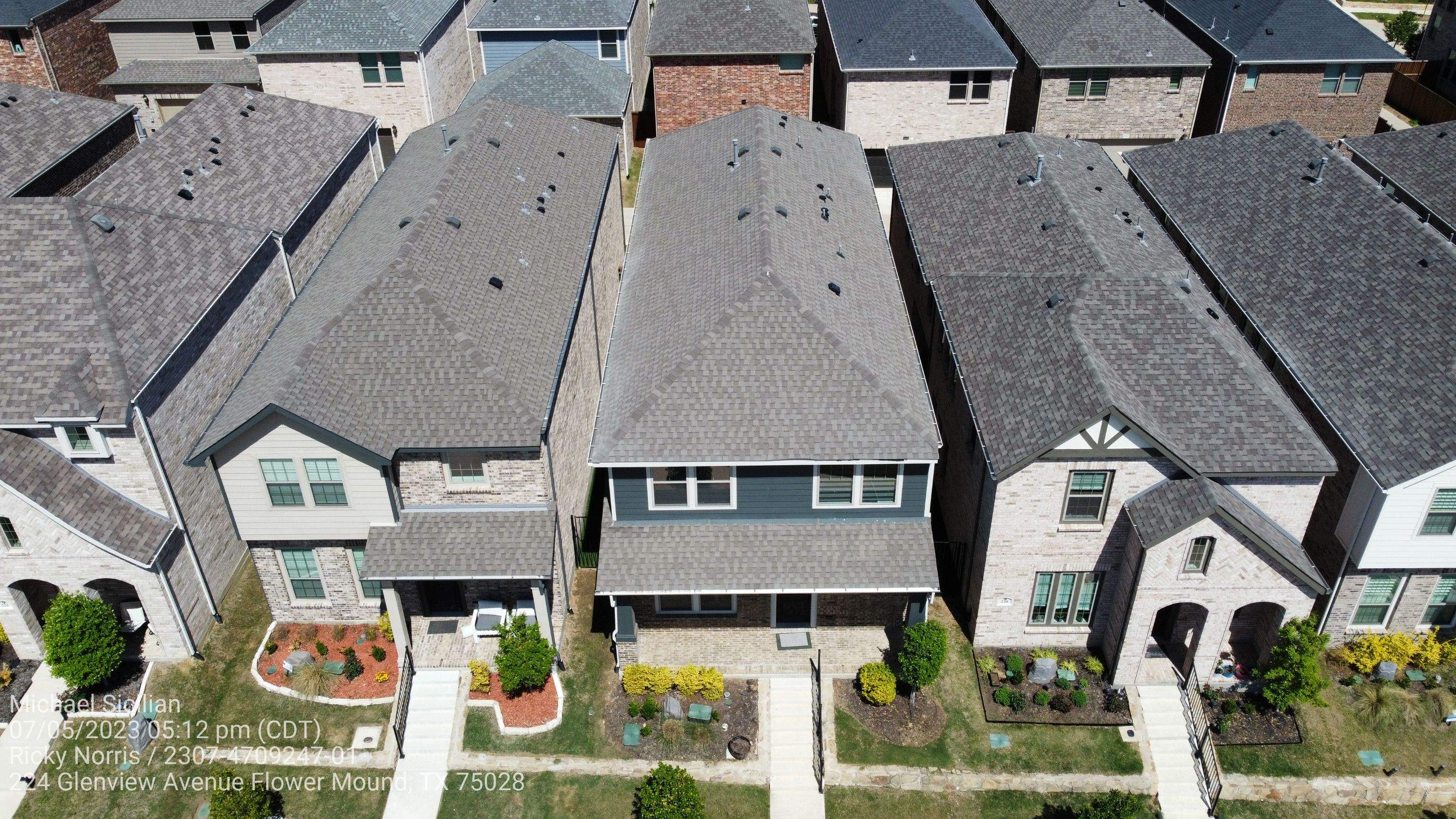 Project in Flower Mound by Zeus Exteriors