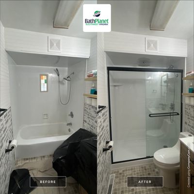 Tub to Shower