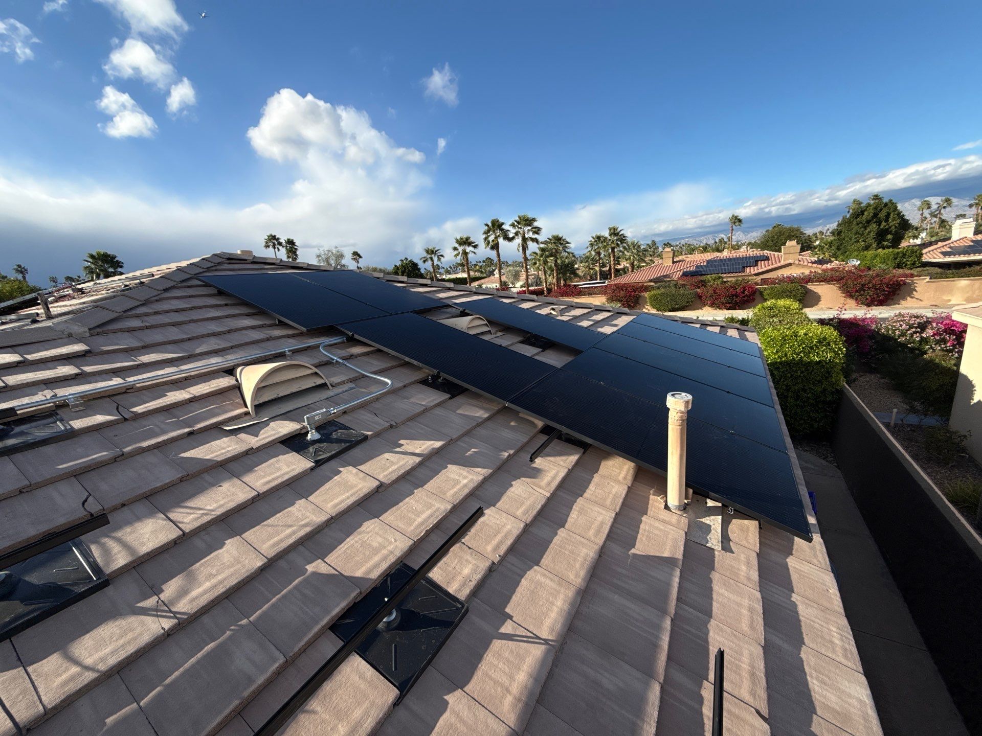 Project in Palm Desert, CA by Goat Solar Inc. 