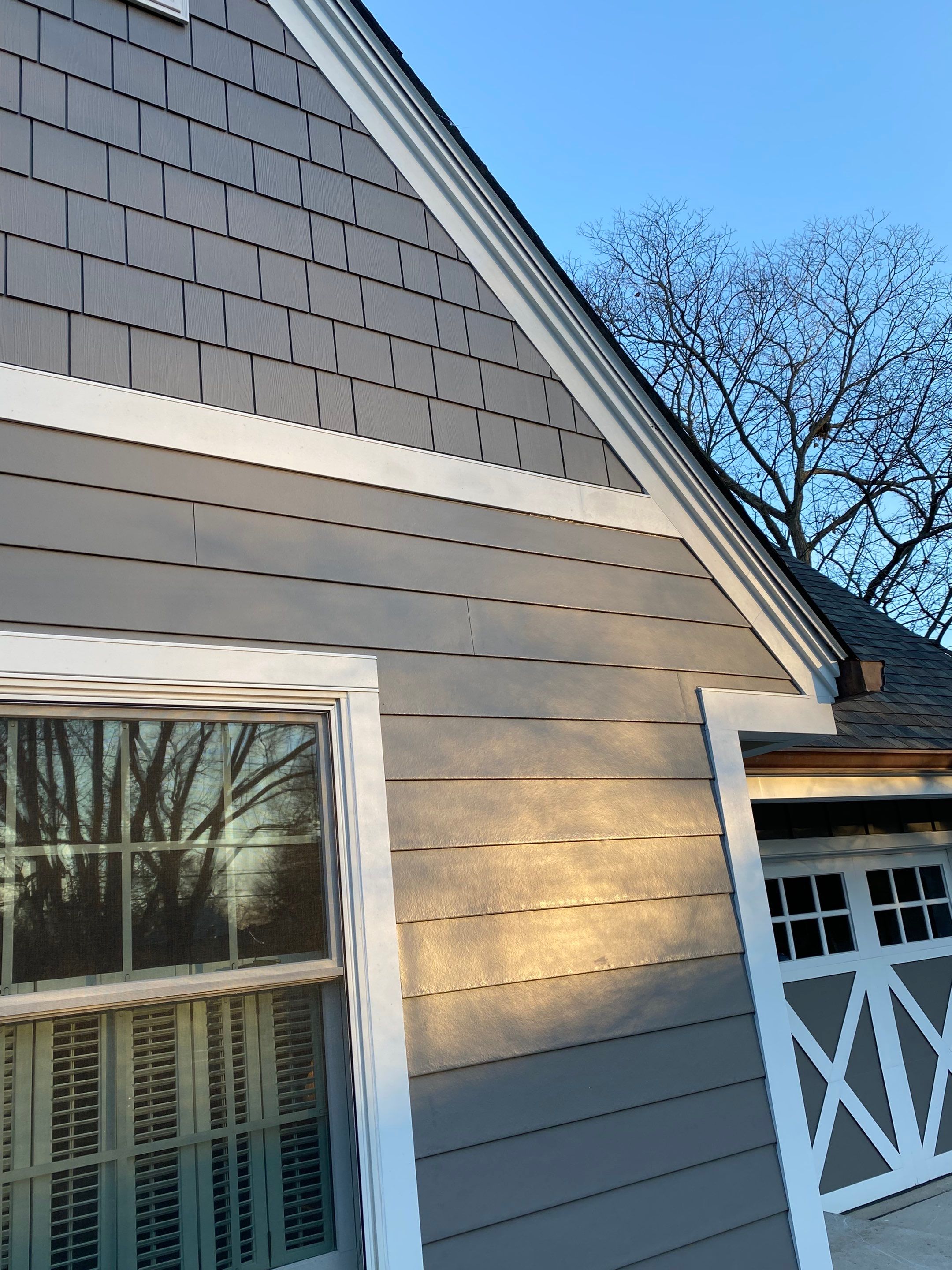 James Hardie Fiber Cement Siding and Certainteed Landmark Pro Roof Installation by Best Exteriors Inc