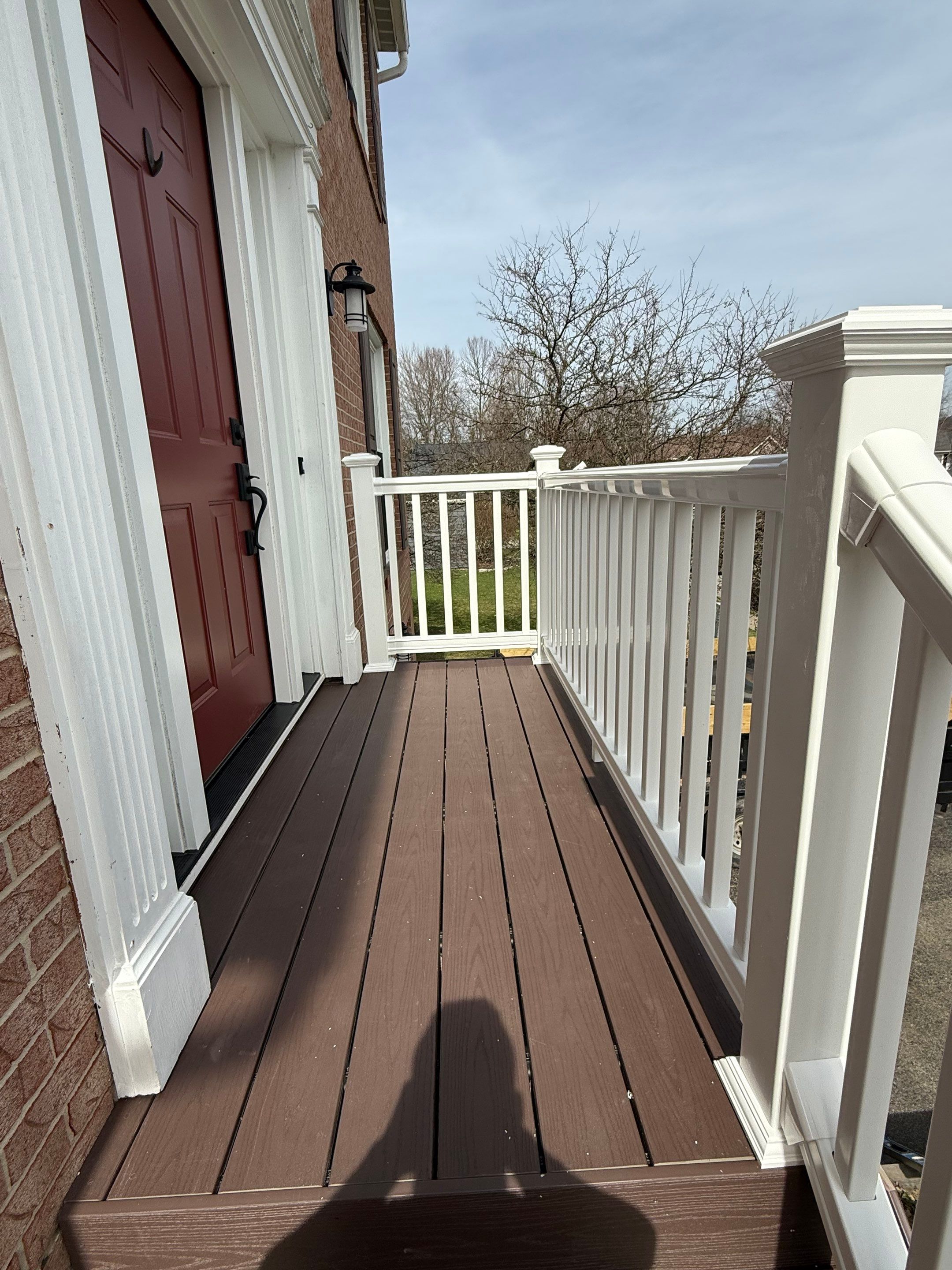Re deck and stairs  by Cousins Roofing Siding & Decks