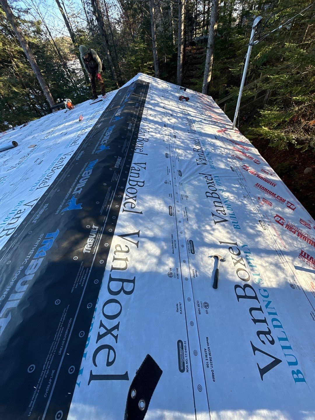 Standing Seam Roof  using Standing Seam Metal 26 Guage by Stendahl Services