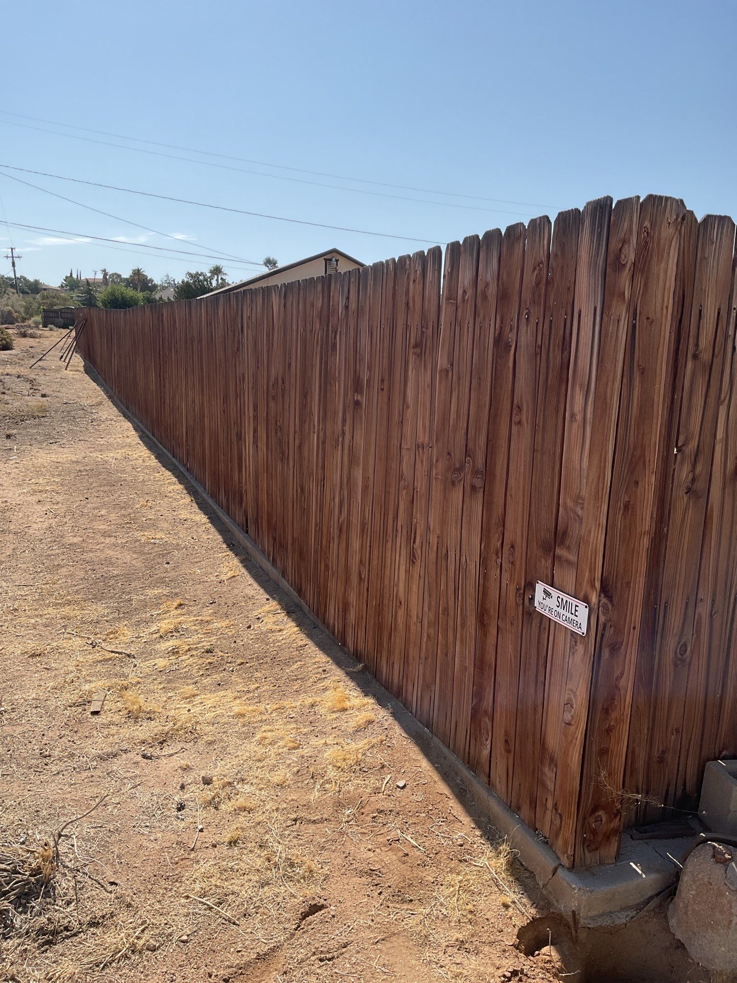 Dark Brown Privacy Chain Link Fence by Fence Guys Inc.