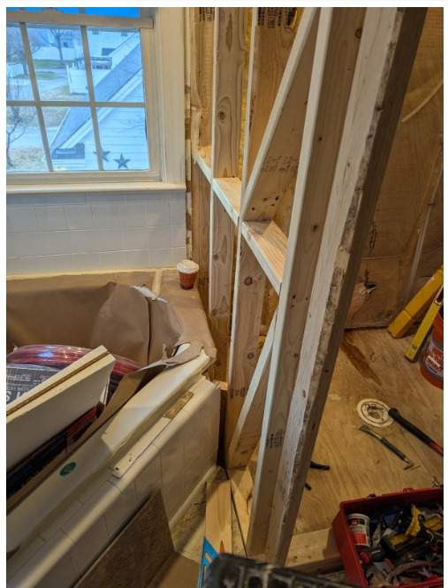 Holly Springs Stunning Shower Remodel by Elite Remodeling and Design LLC