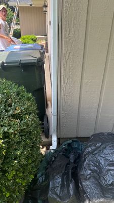 Turtle Shell gutter protection installation in Geneva, IL 60134, photograph 5