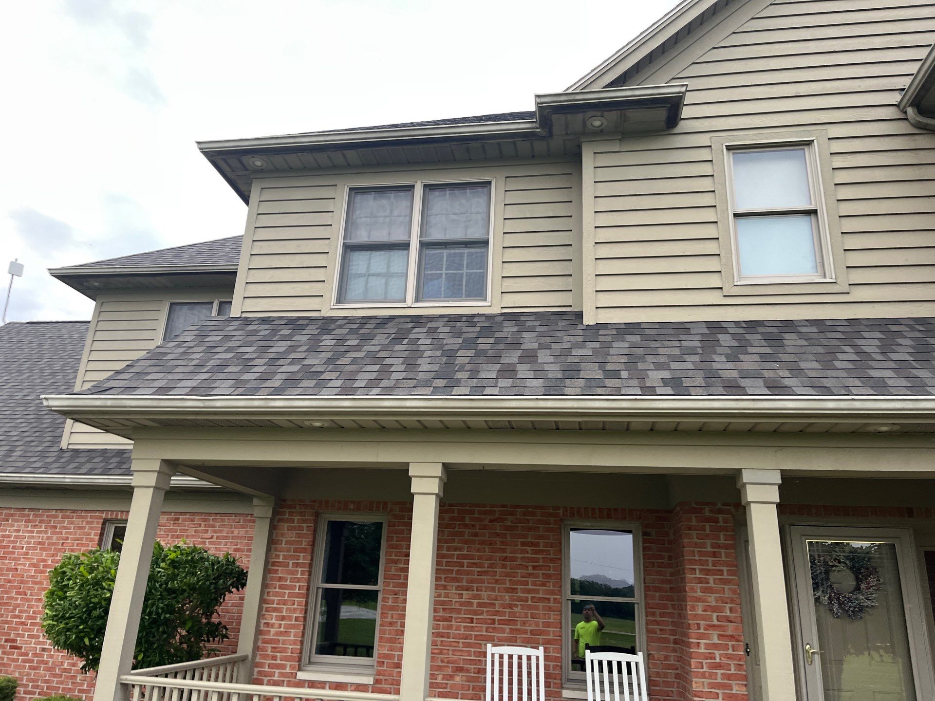 Residential Roofing Installation using GAF Timberline HDZ Appalachian Sky by Nitro Roofing and Construction