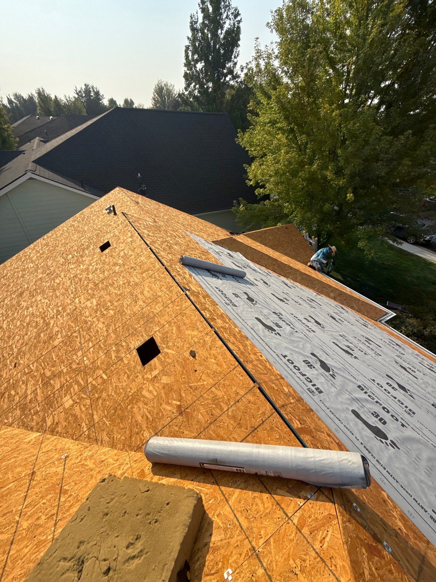 Complete Residential Roof Replacement Featuring Architectural Shingles in Meridian by Olive Roofing