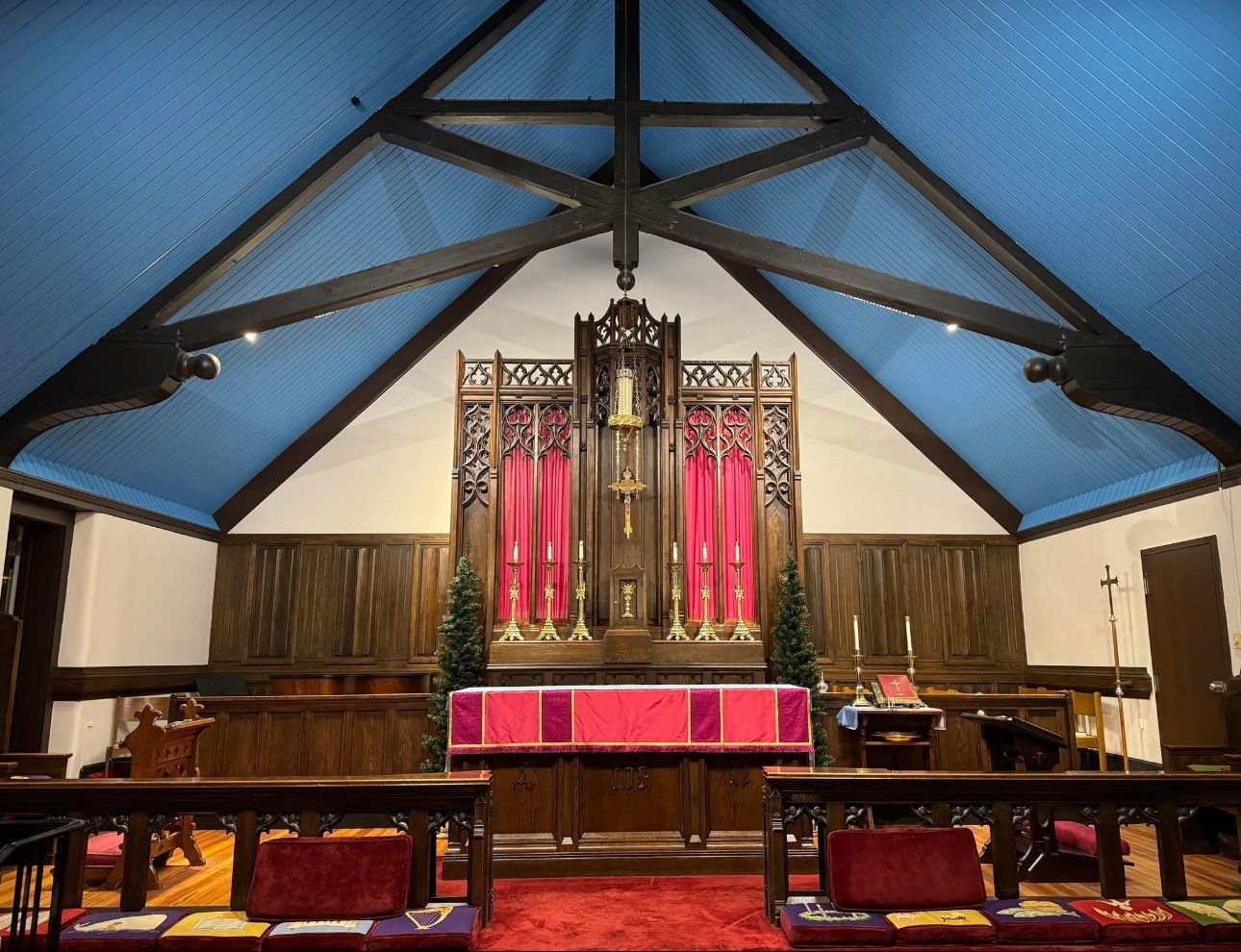 Clintonville Church Ceiling Project by Painter1 of Columbus